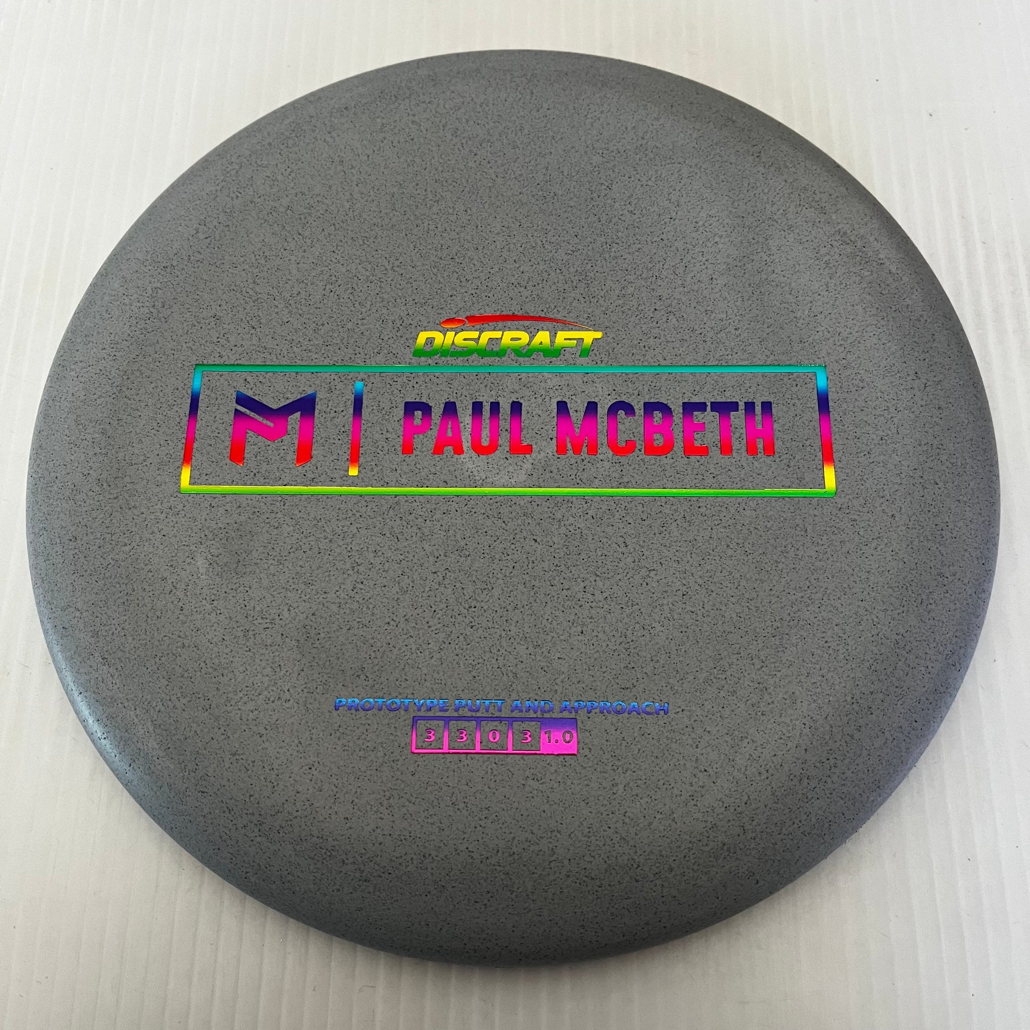 Discraft Paul McBeth Prototype Rubber Blend Kratos 3/3/0/3 (2)