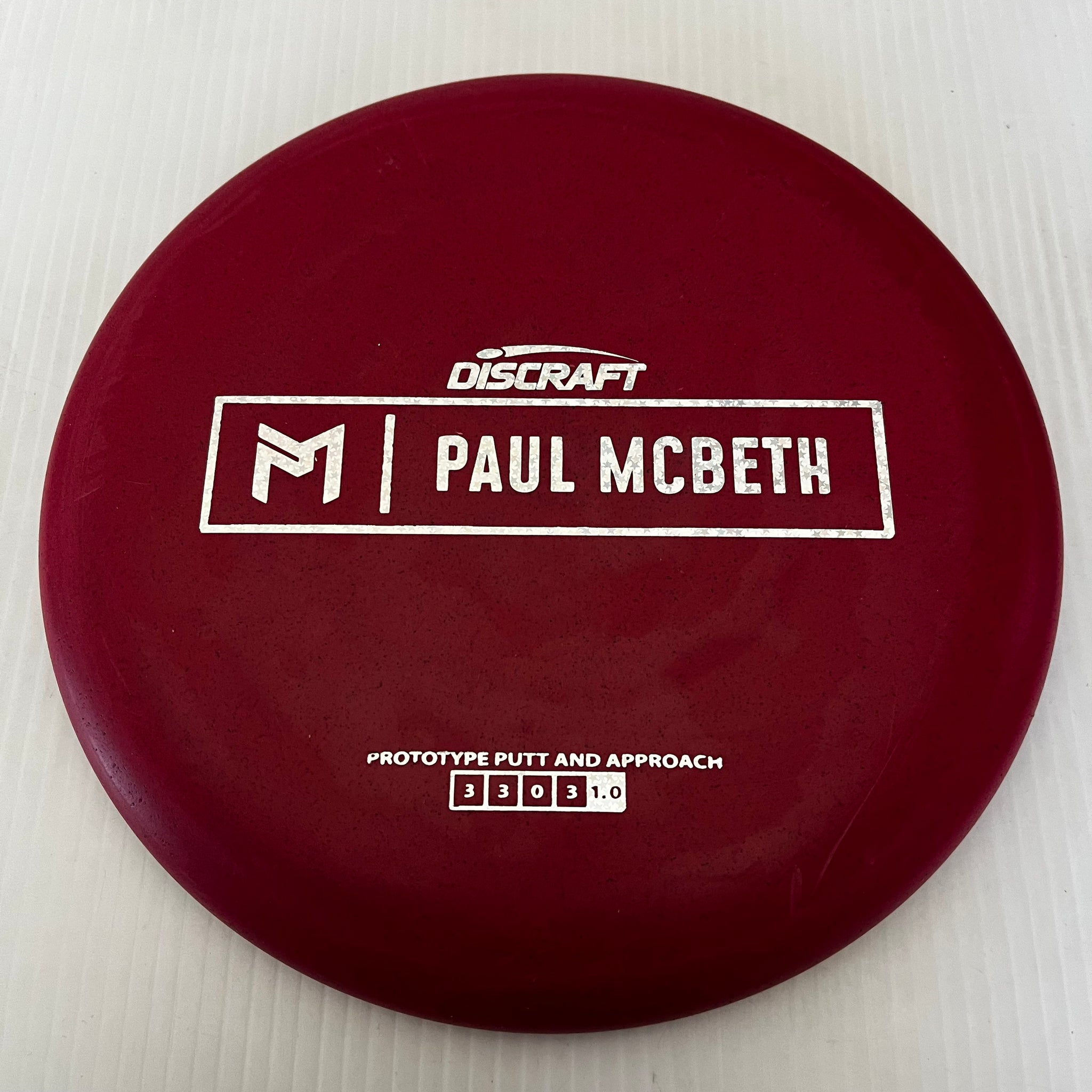 Discraft Paul McBeth Prototype Rubber Blend Kratos 3/3/0/3 (2)