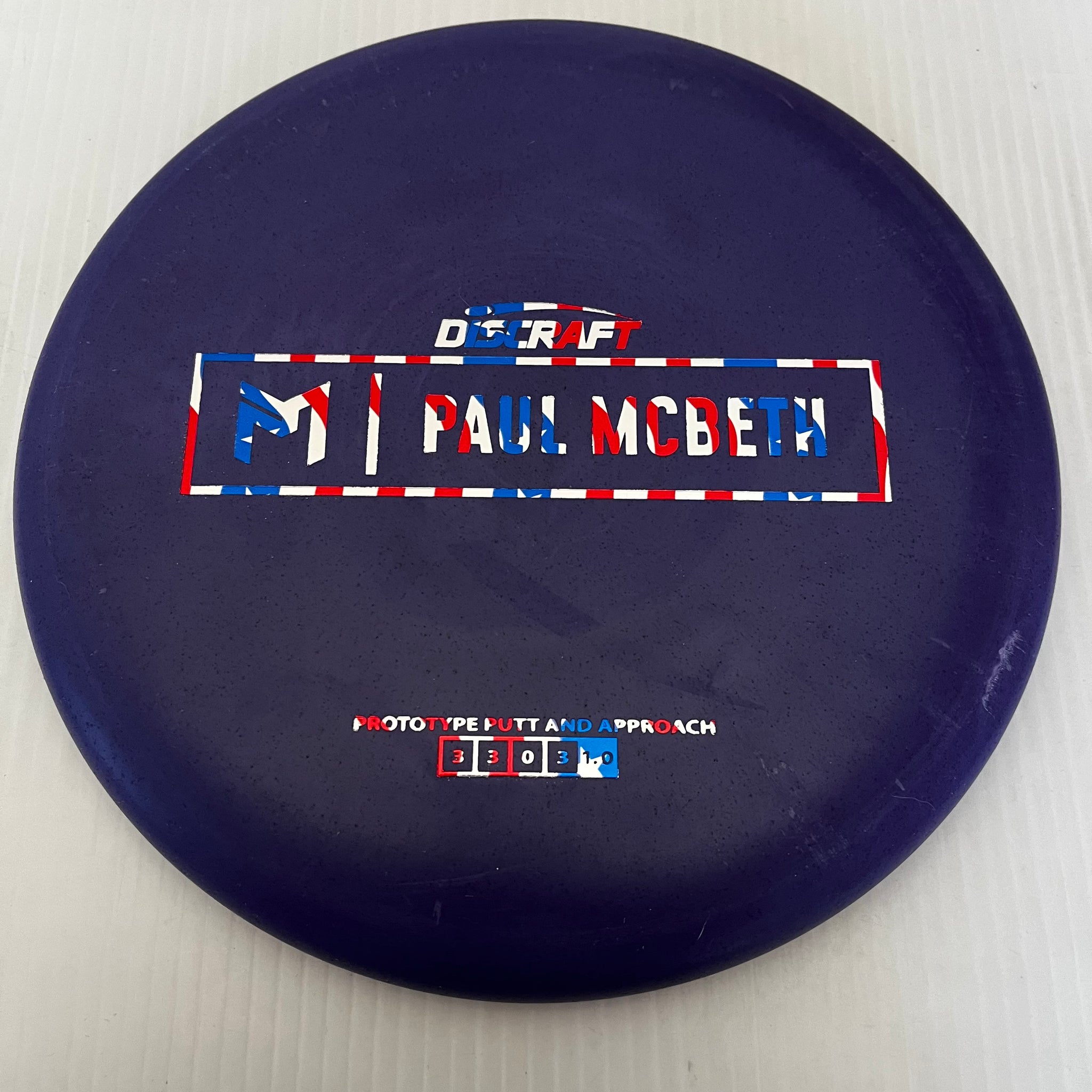 Discraft Paul McBeth Prototype Rubber Blend Kratos 3/3/0/3 (2)