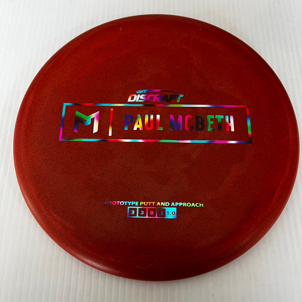 Discraft Paul McBeth Prototype Rubber Blend Kratos 3/3/0/3 (1)