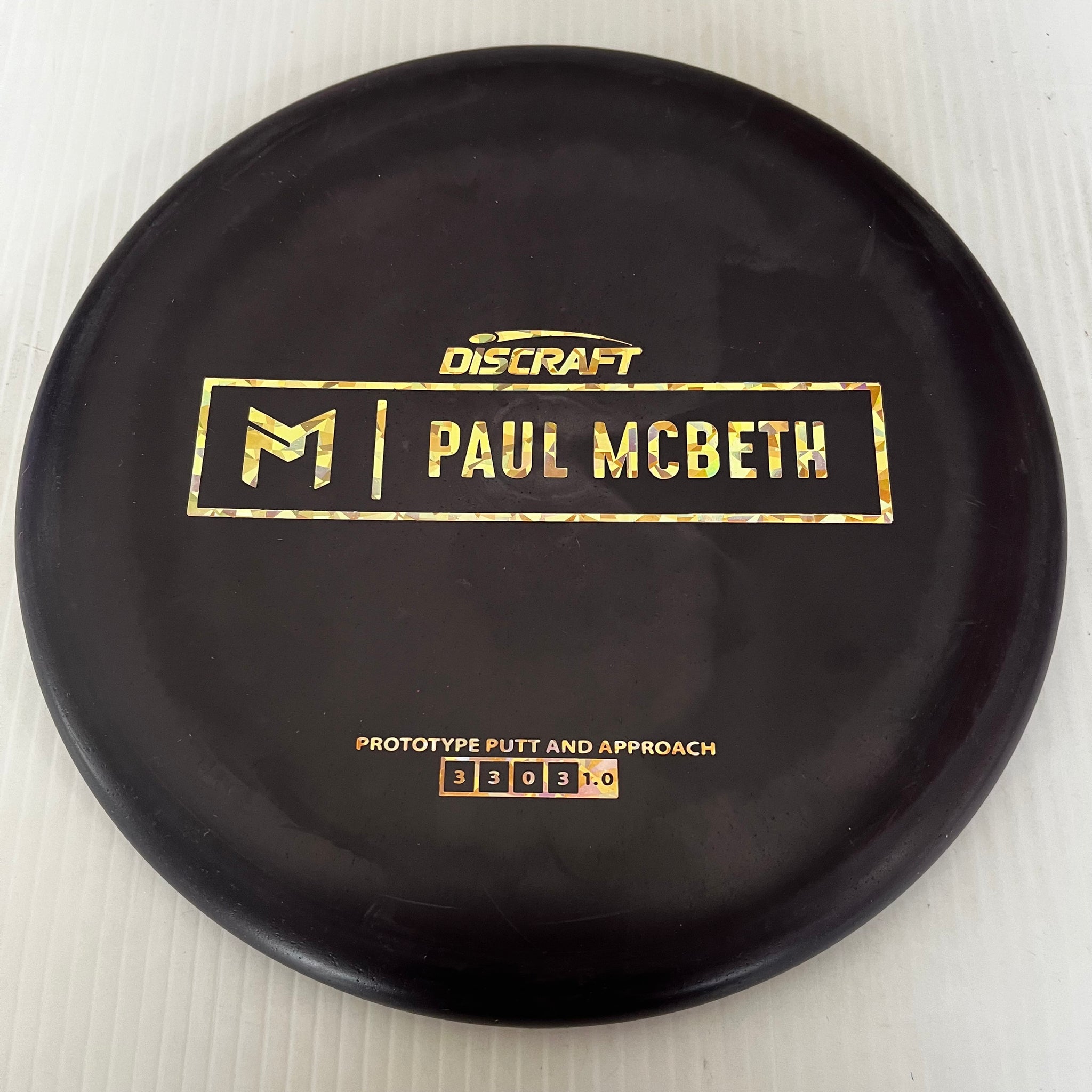 Discraft Paul McBeth Prototype Rubber Blend Kratos 3/3/0/3 (1)