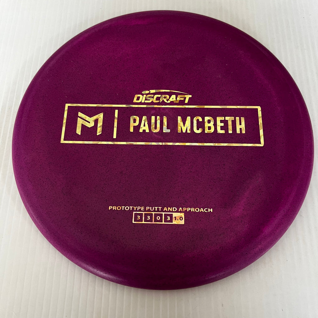 Discraft Paul McBeth Prototype Rubber Blend Kratos 3/3/0/3 (1)