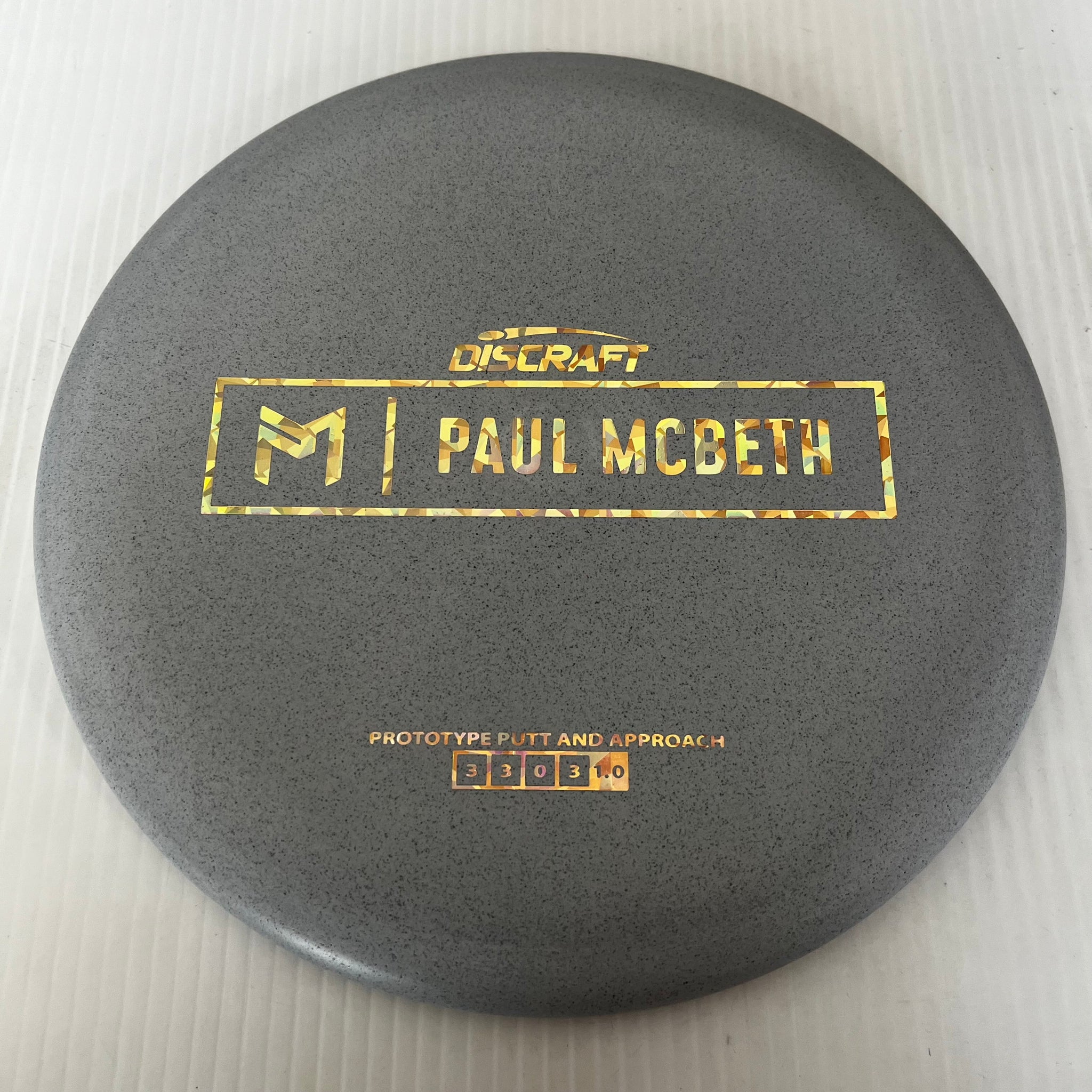 Discraft Paul McBeth Prototype Rubber Blend Kratos 3/3/0/3 (1)