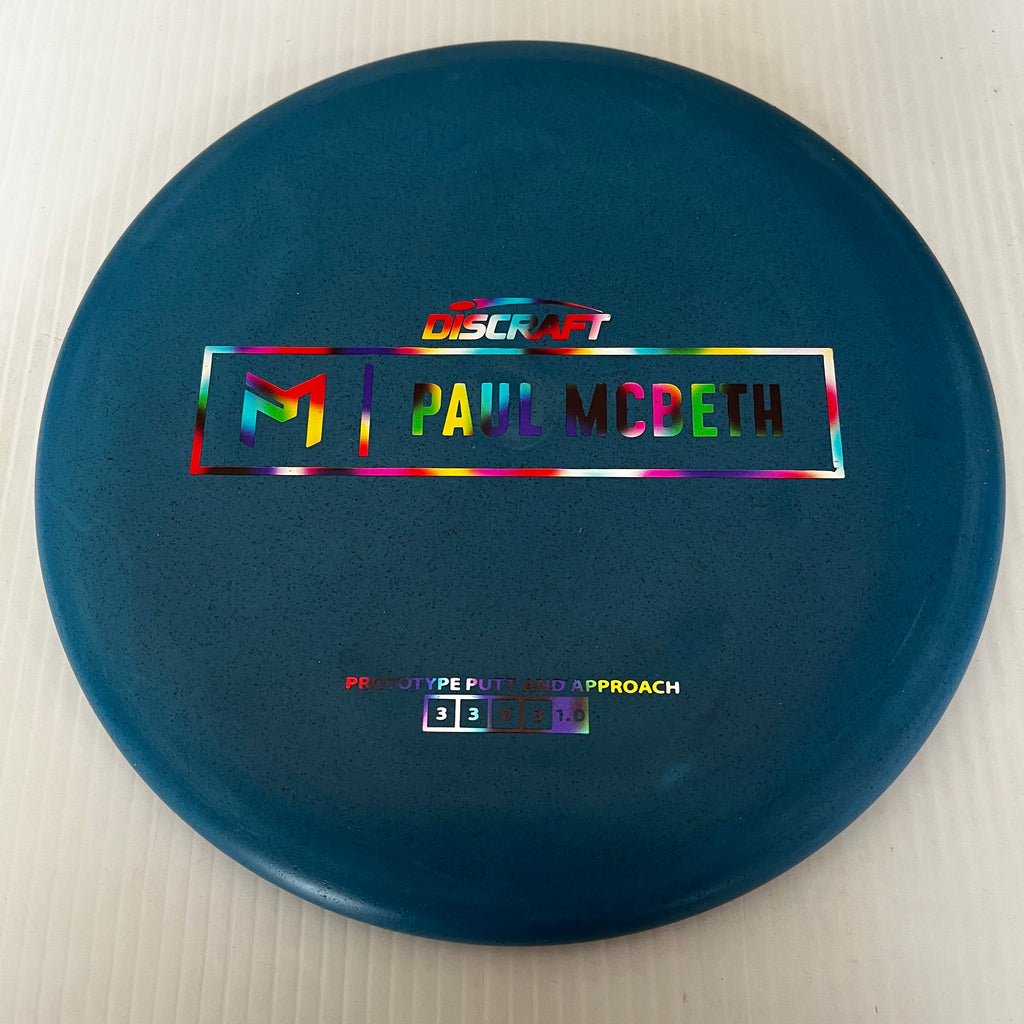 Discraft Paul McBeth Prototype Rubber Blend Kratos 3/3/0/3 (1)