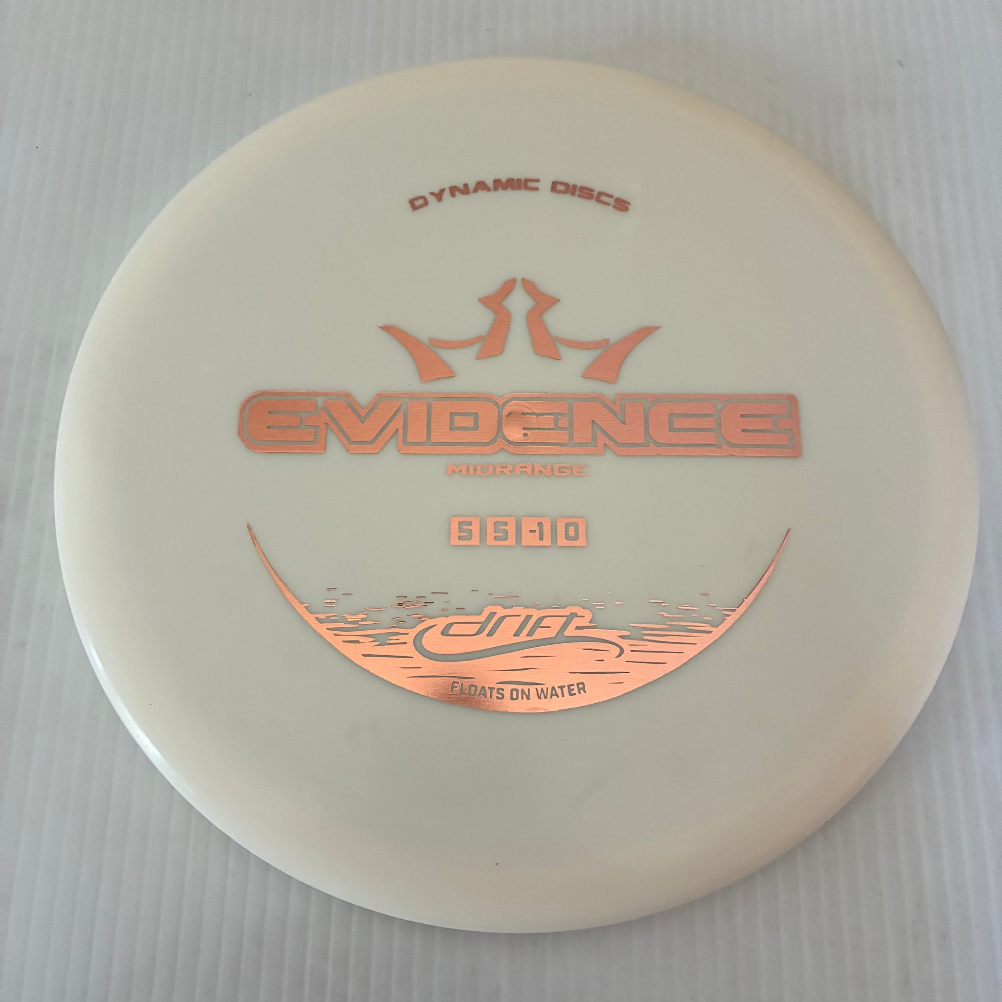 Dynamic Discs Drift Evidence 5/5/-1/0