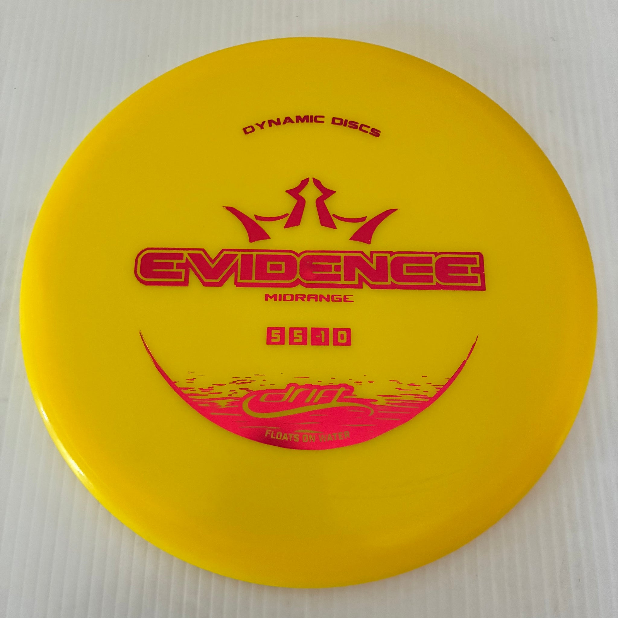 Dynamic Discs Drift Evidence 5/5/-1/0