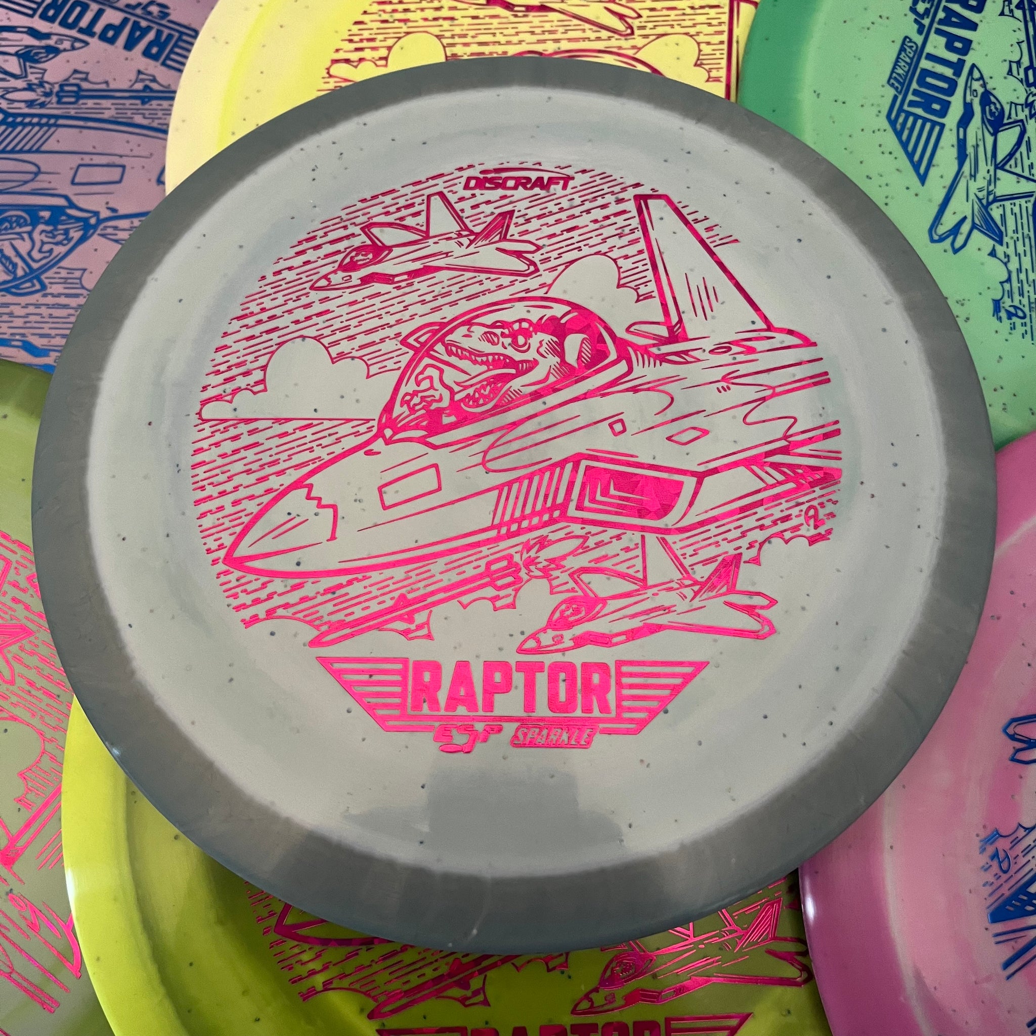 Discraft 2023 Ledgestone Lightweight Sparkle ESP Raptor 9/4/0/3