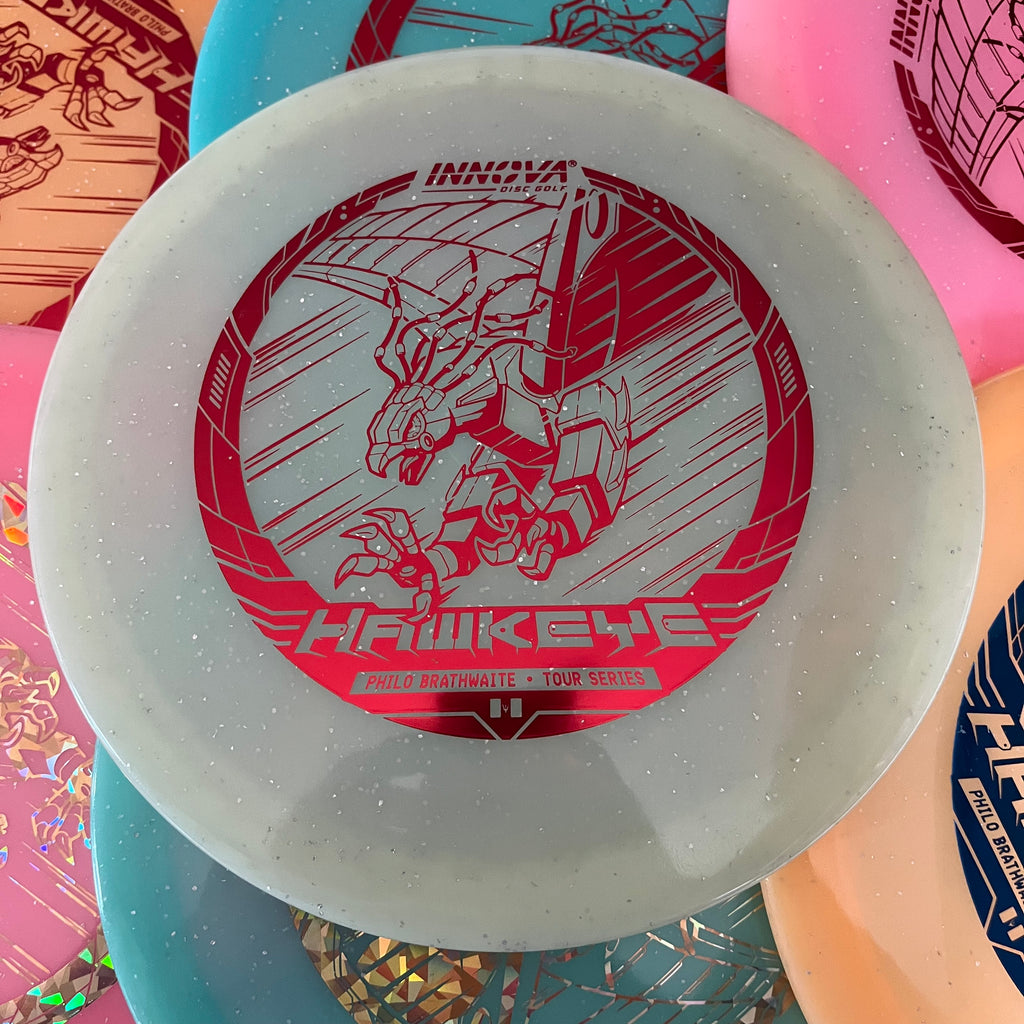 Innova 2023 Philo Brathwaite Tour Series Metal Flake Champion Glow Hawkeye 7/5/-1/1