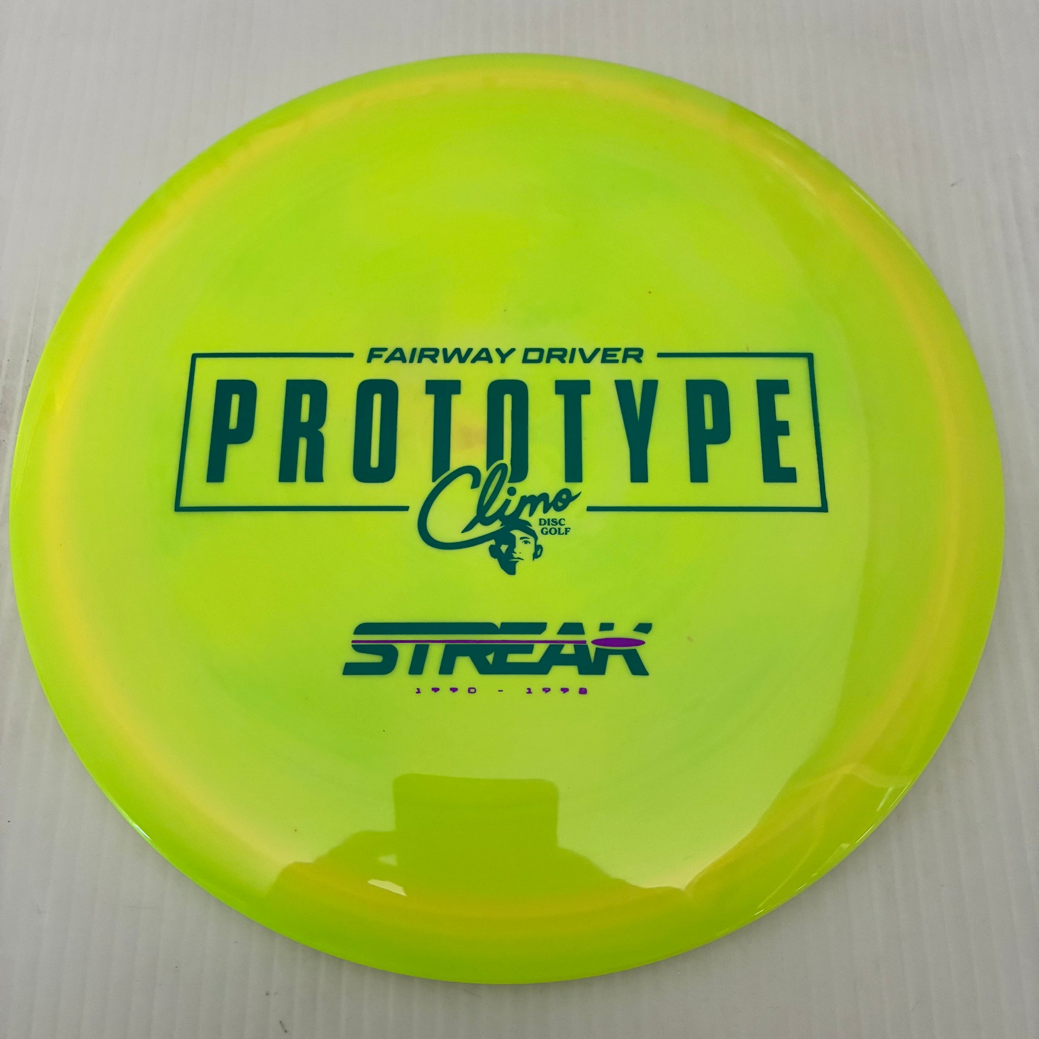 Climo Disc Golf Prototype Signature Line Streak 7/5/0/1