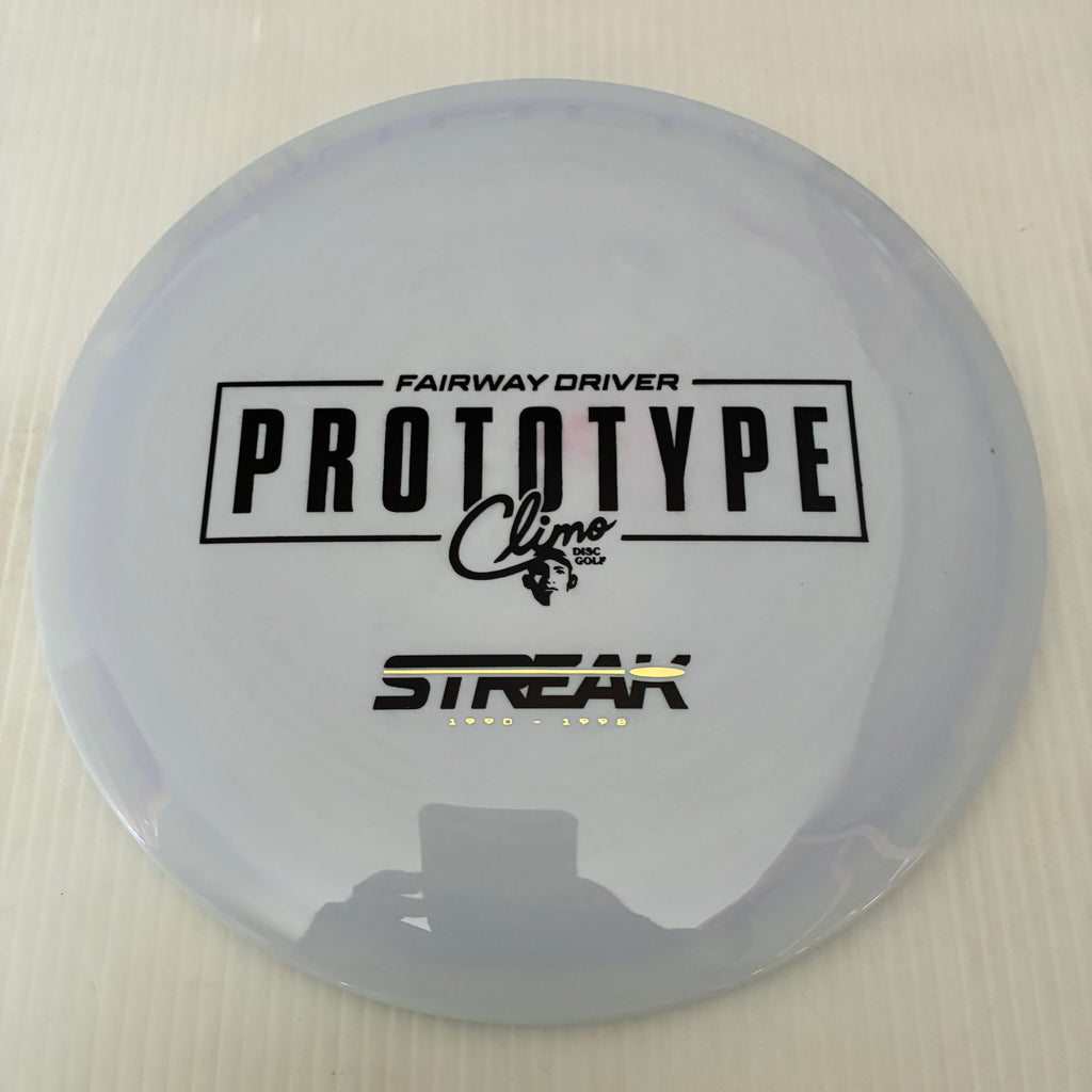 Climo Disc Golf Prototype Signature Line Streak 7/5/0/1