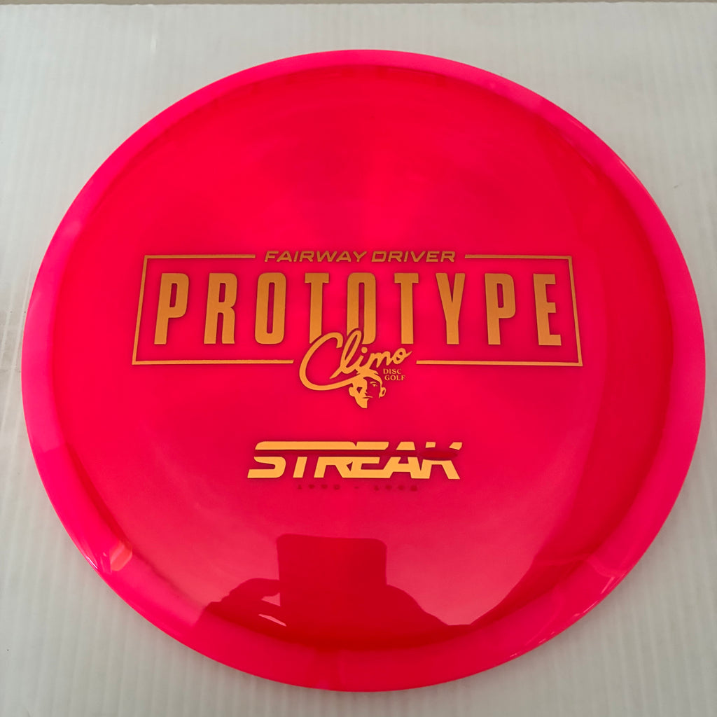 Climo Disc Golf Prototype Signature Line Streak 7/5/0/1