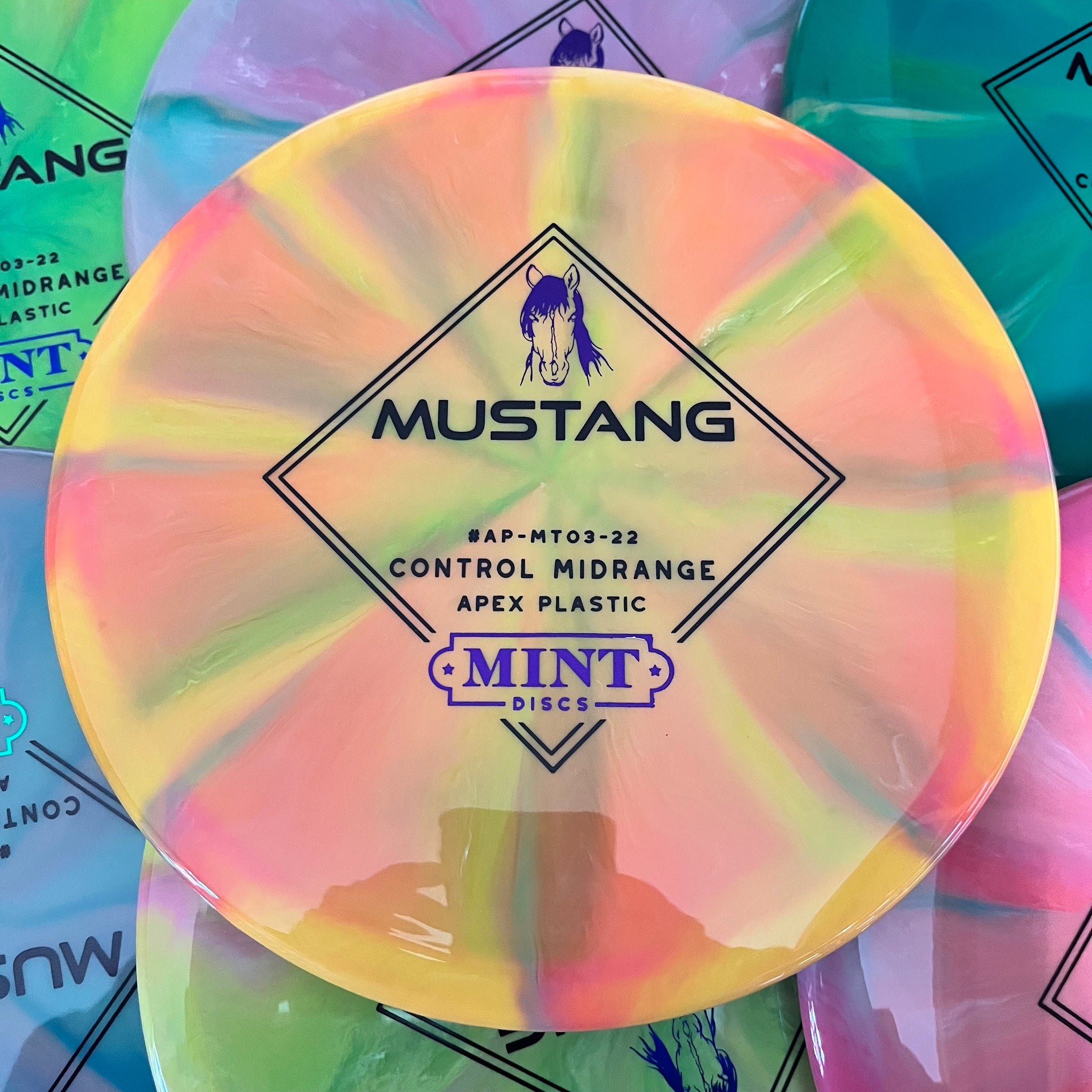 Mint Discs Swirly Apex Mustang 5/4/0/2