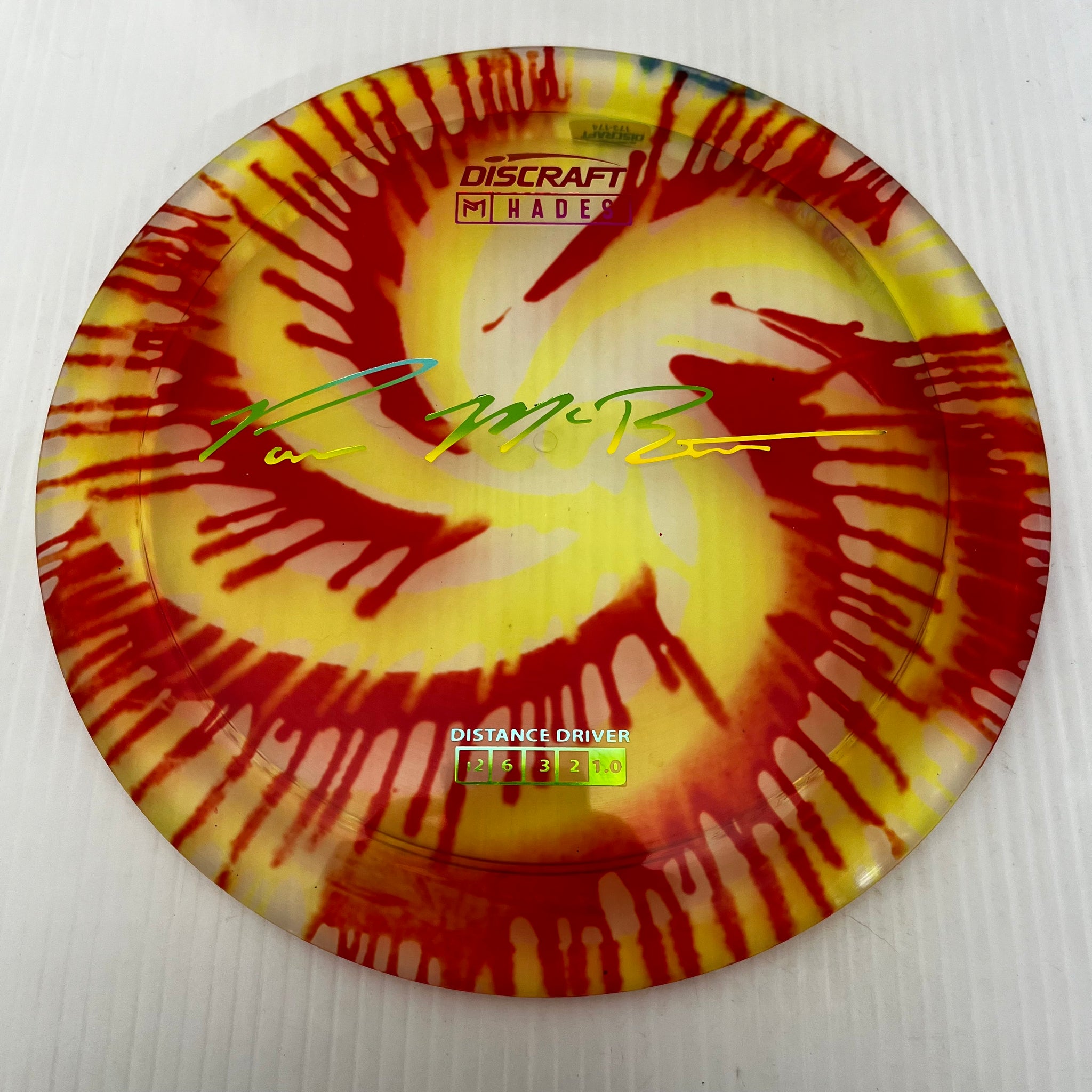 Discraft Fly Dye Z Hades 12/6/-3/2