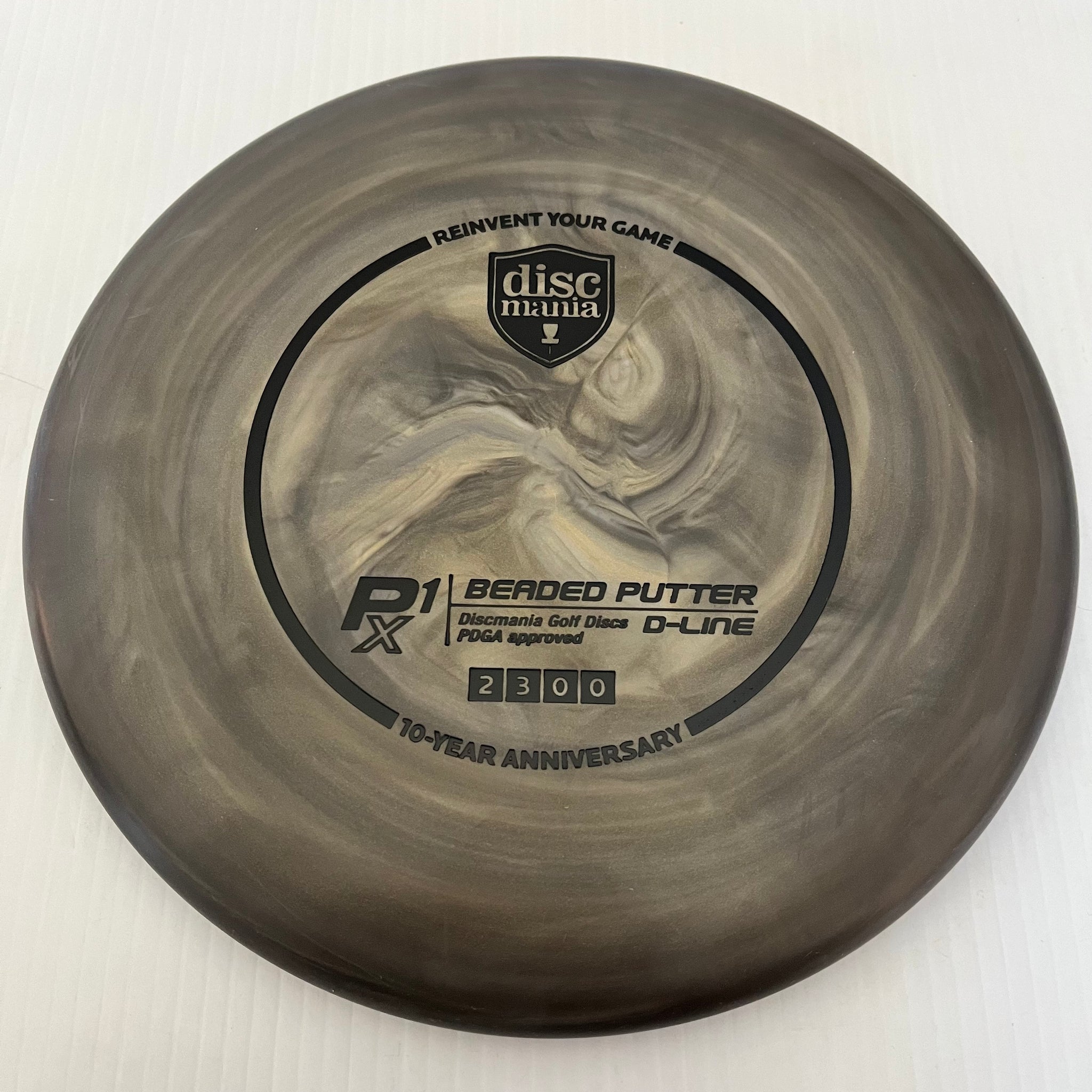 Discmania Special Edition 10th Anniversary Flex 2 Swirl D-Line P1x 2/3/0/0