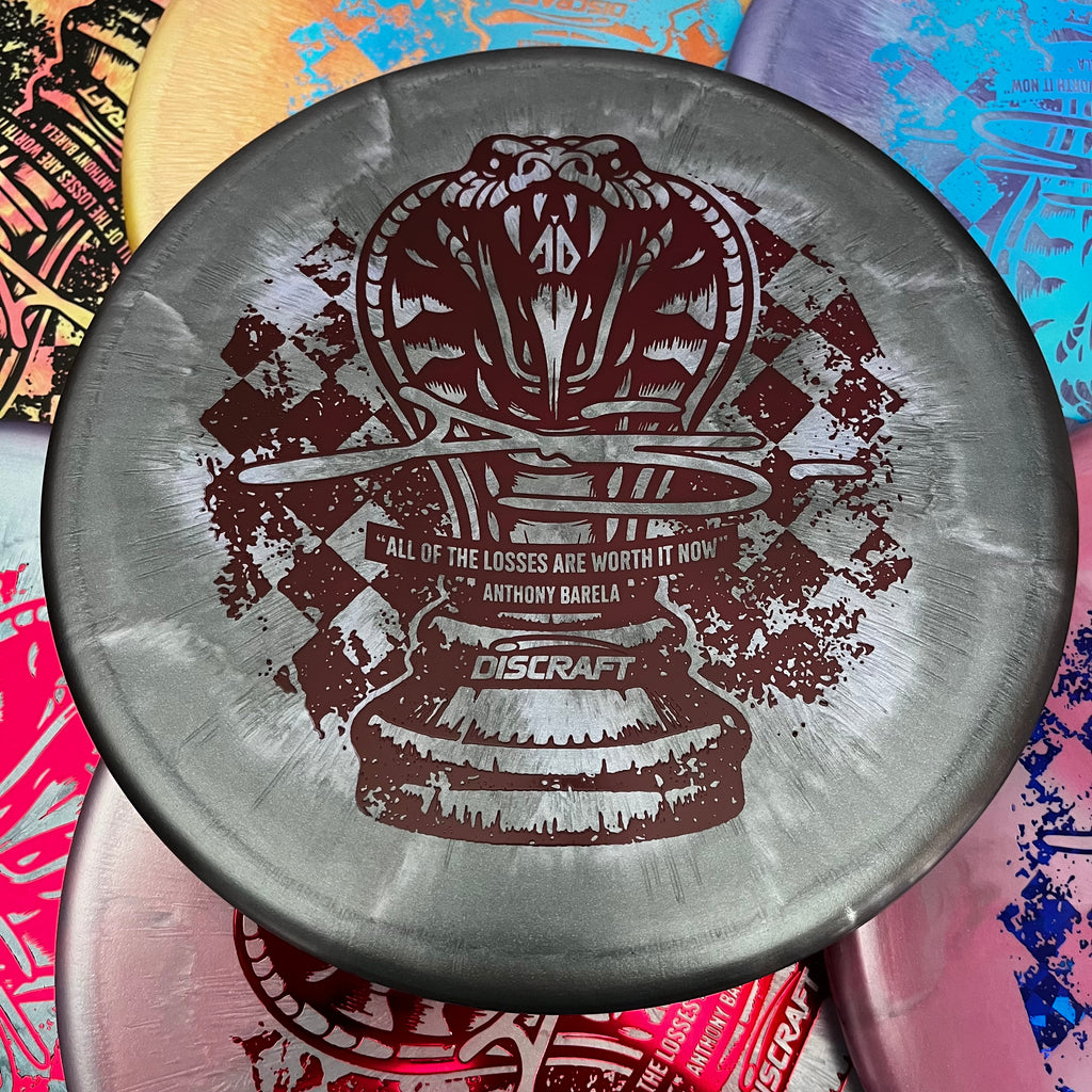Discraft 2024 Anthony Barela Chess.com Champion Colorshift Ti Titanium Zone 4/3/0/3