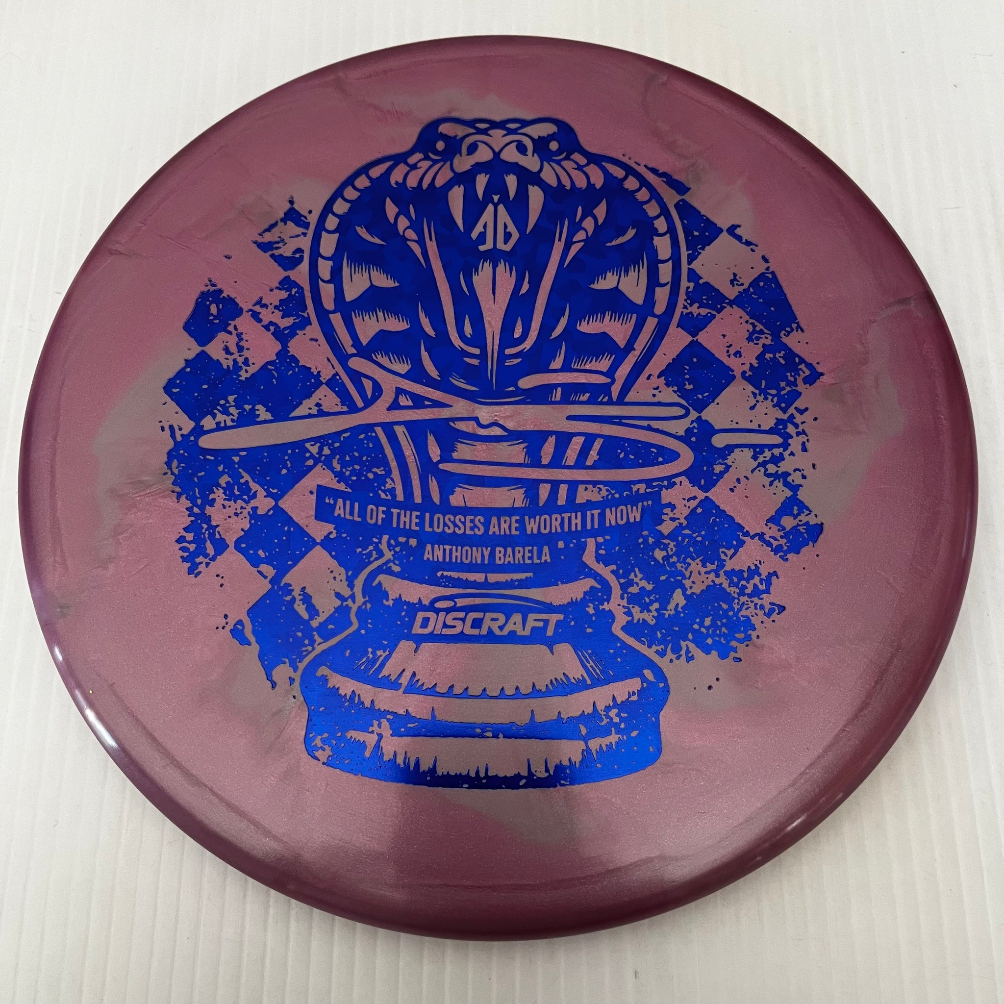 Discraft 2024 Anthony Barela Chess.com Champion Colorshift Ti Titanium Zone 4/3/0/3