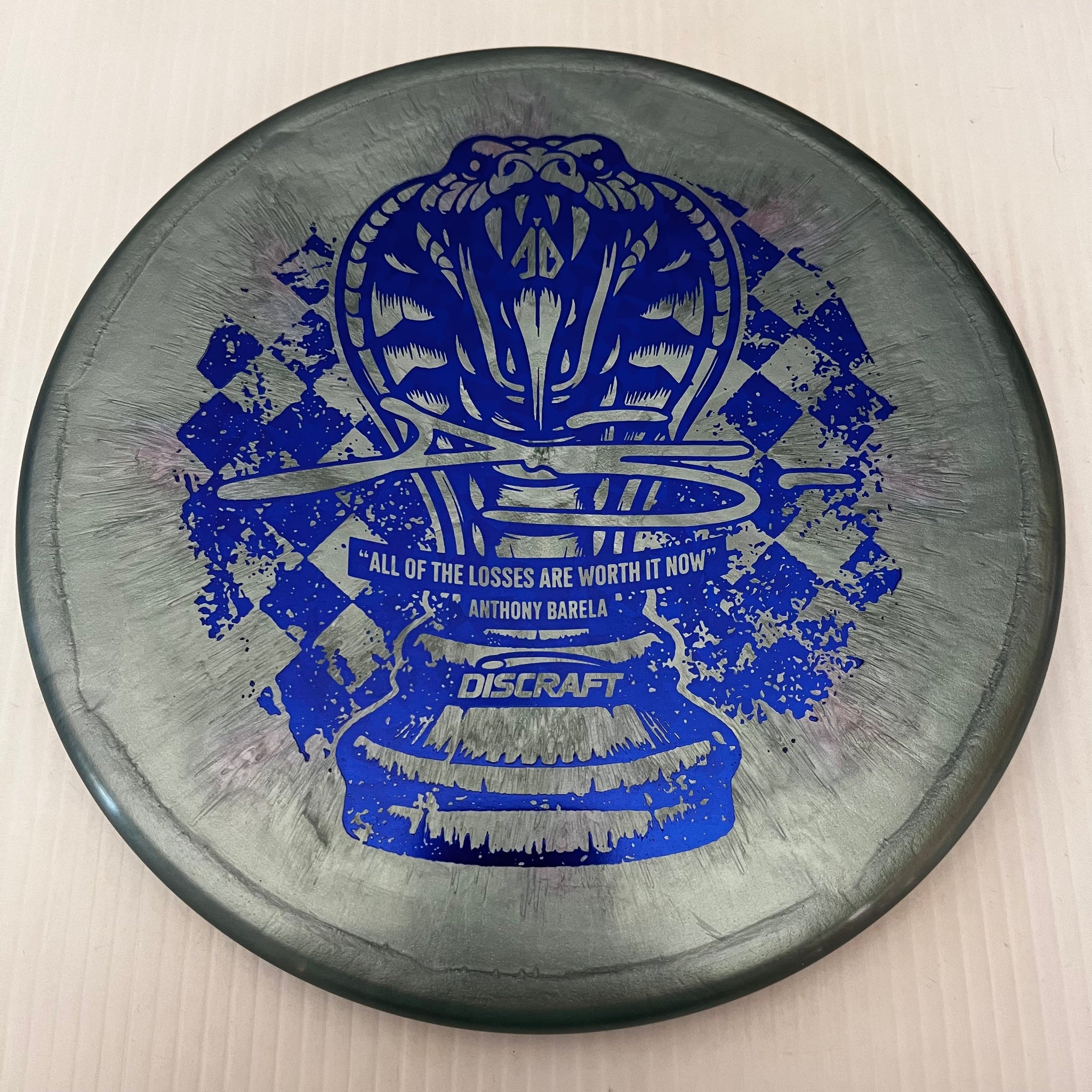 Discraft 2024 Anthony Barela Chess.com Champion Colorshift Ti Titanium Zone 4/3/0/3