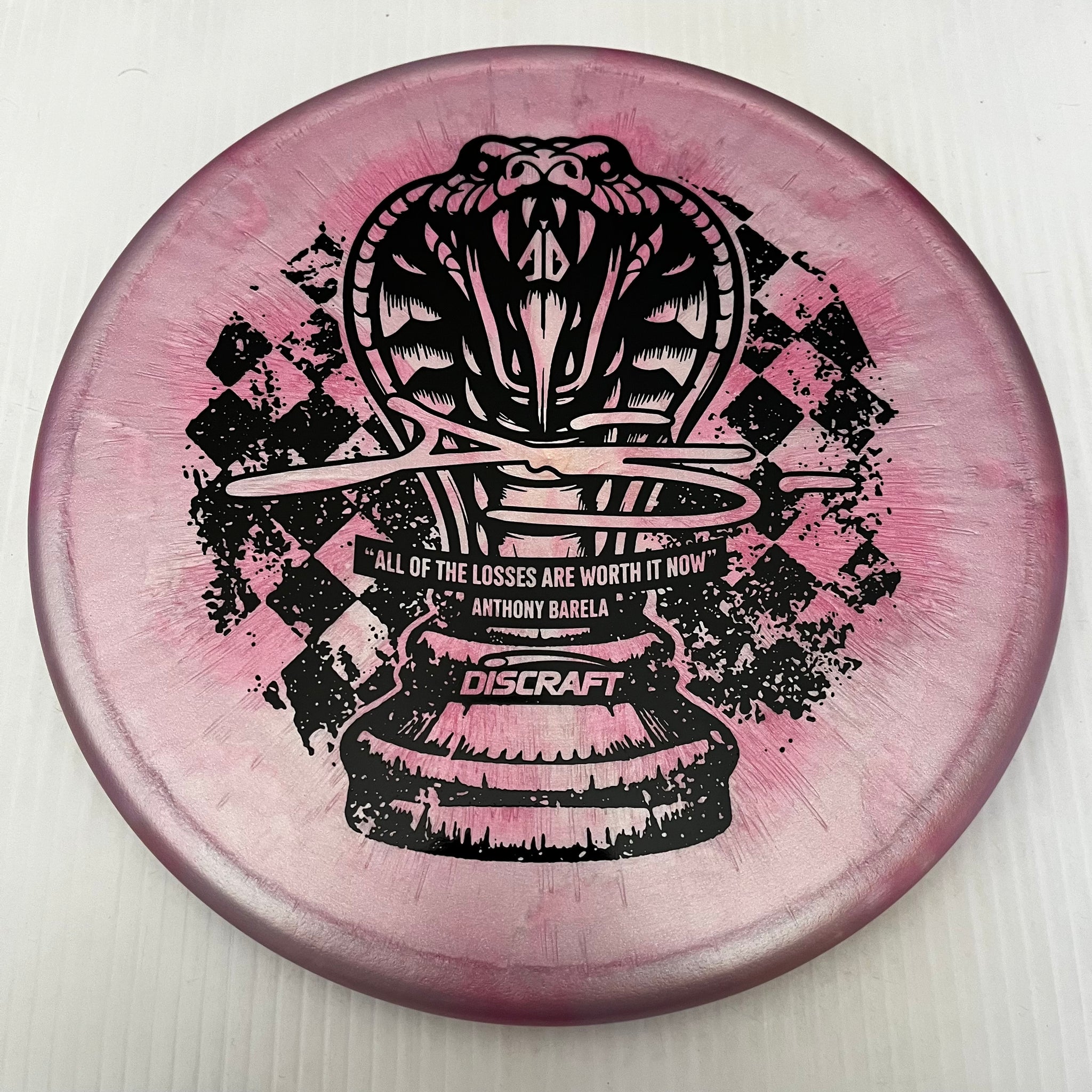 Discraft 2024 Anthony Barela Chess.com Champion Colorshift Ti Titanium Zone 4/3/0/3