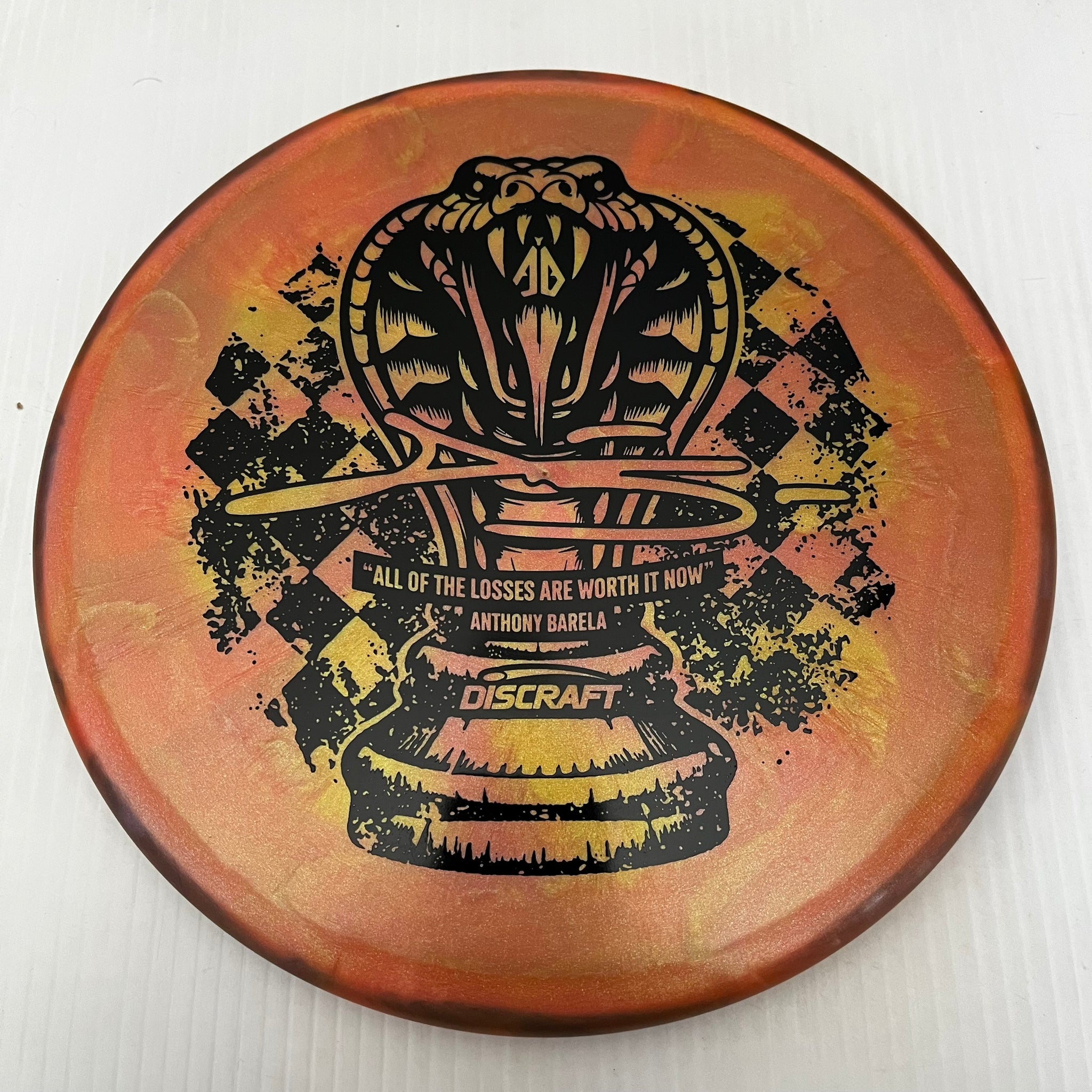 Discraft 2024 Anthony Barela Chess.com Champion Colorshift Ti Titanium Zone 4/3/0/3