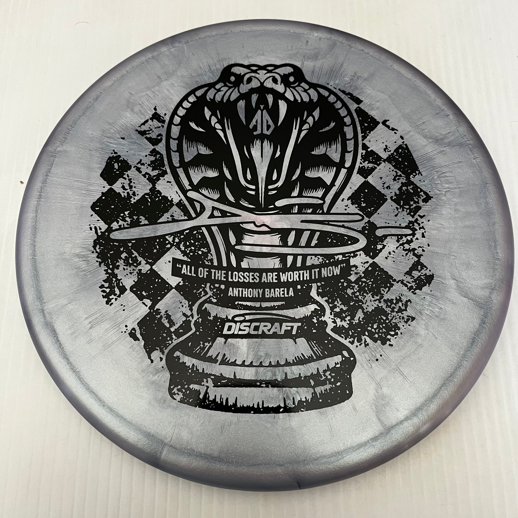 Discraft 2024 Anthony Barela Chess.com Champion Colorshift Ti Titanium Zone 4/3/0/3
