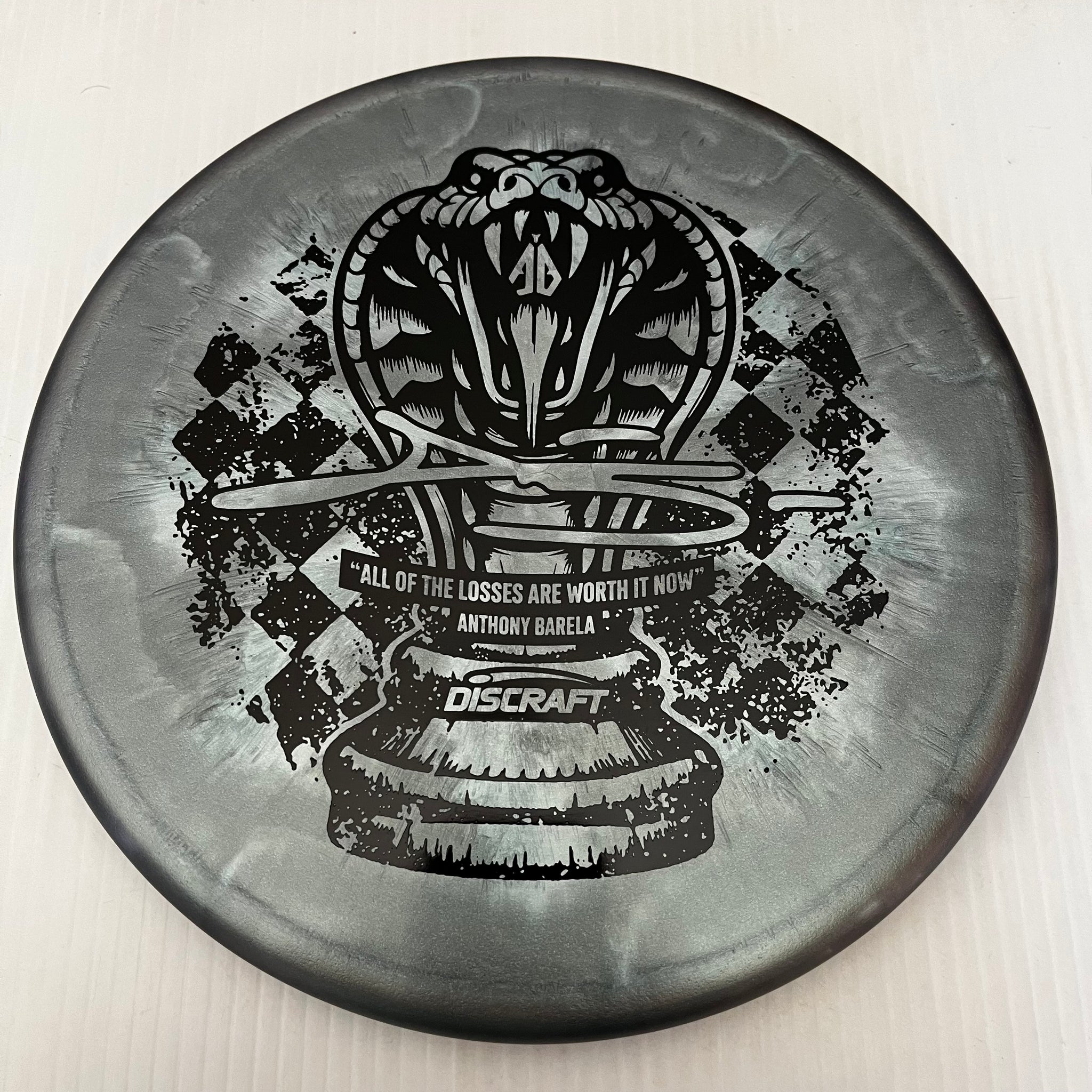 Discraft 2024 Anthony Barela Chess.com Champion Colorshift Ti Titanium Zone 4/3/0/3