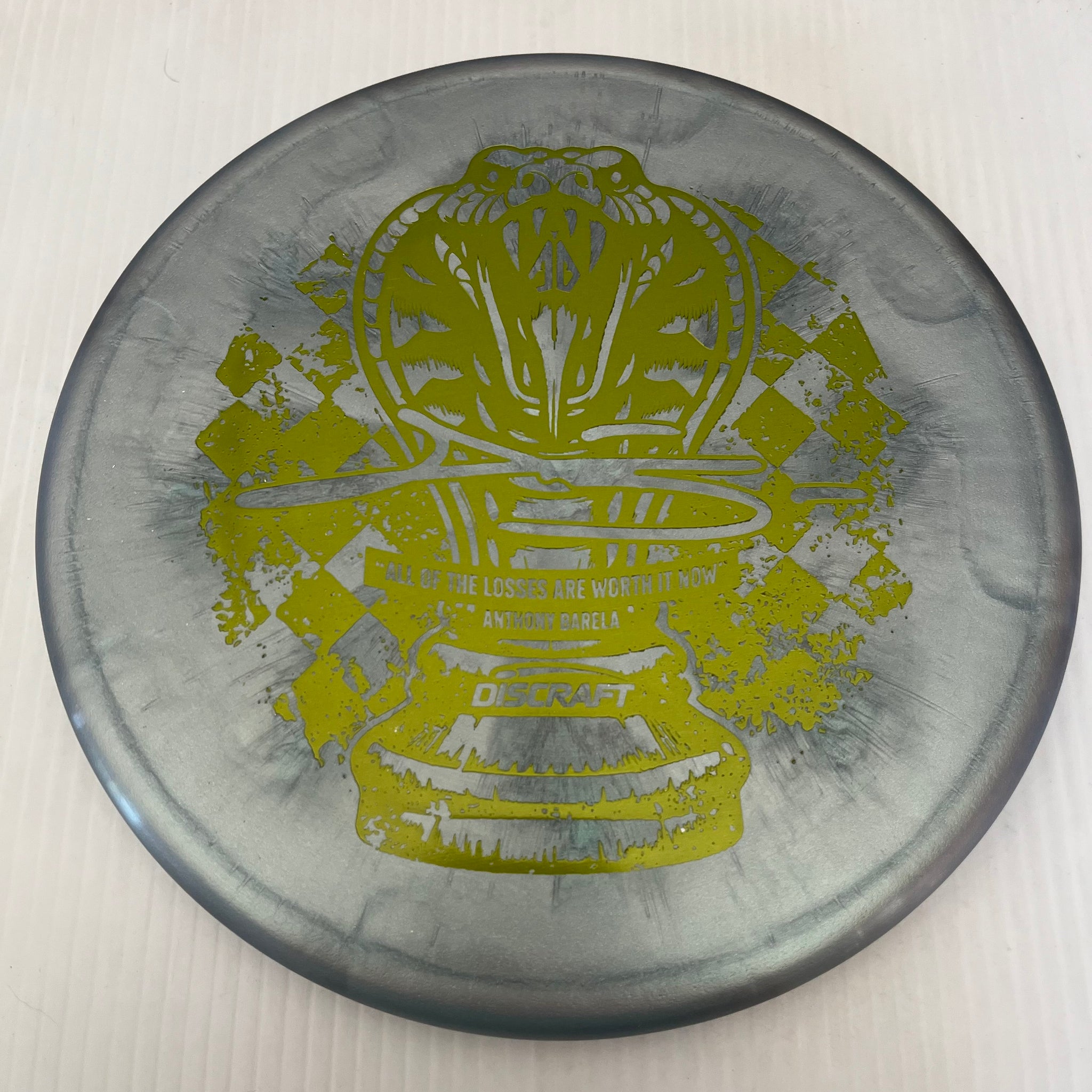 Discraft 2024 Anthony Barela Chess.com Champion Colorshift Ti Titanium Zone 4/3/0/3