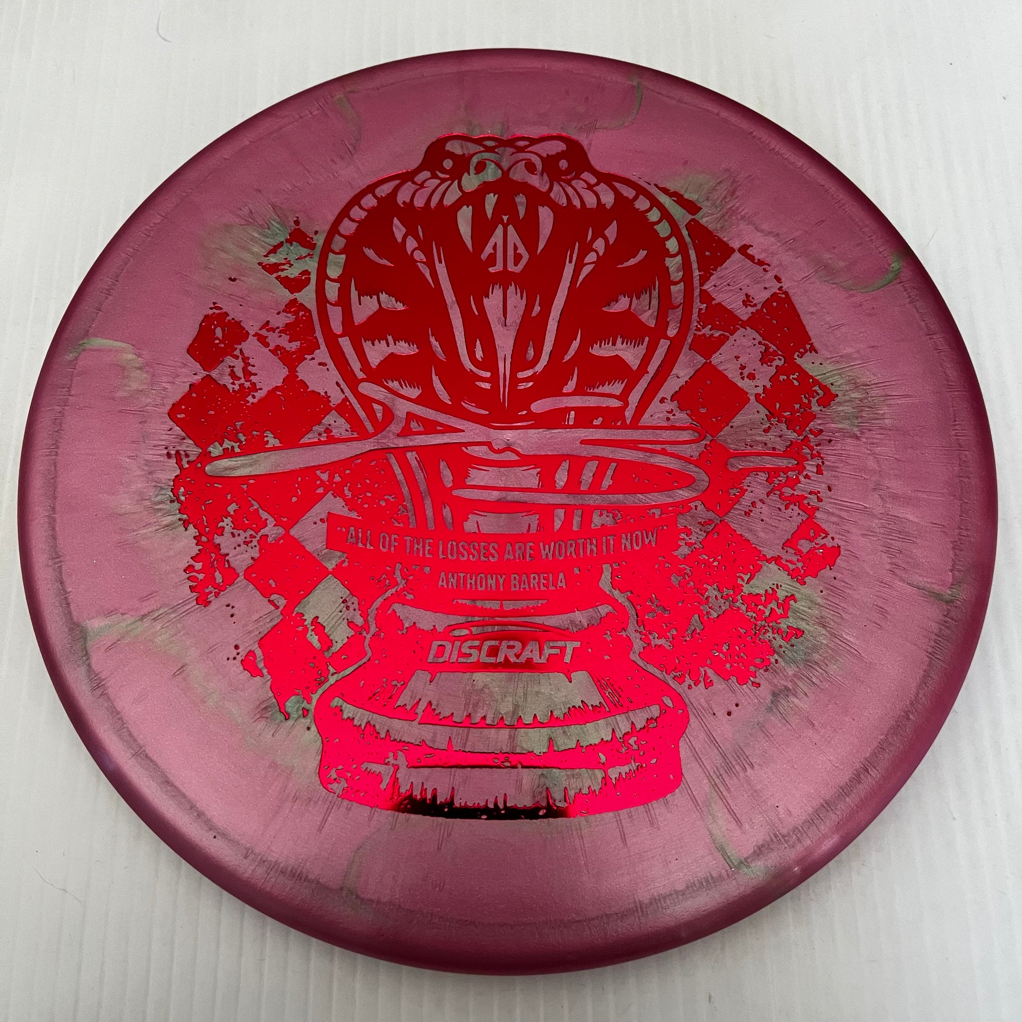 Discraft 2024 Anthony Barela Chess.com Champion Colorshift Ti Titanium Zone 4/3/0/3