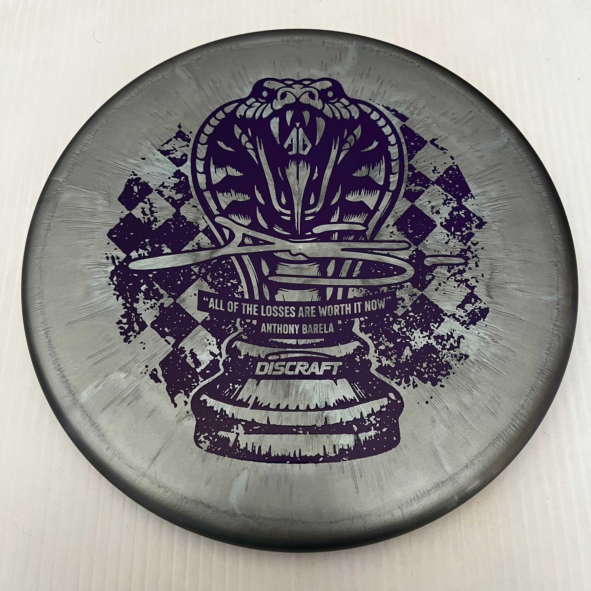 Discraft 2024 Anthony Barela Chess.com Champion Colorshift Ti Titanium Zone 4/3/0/3