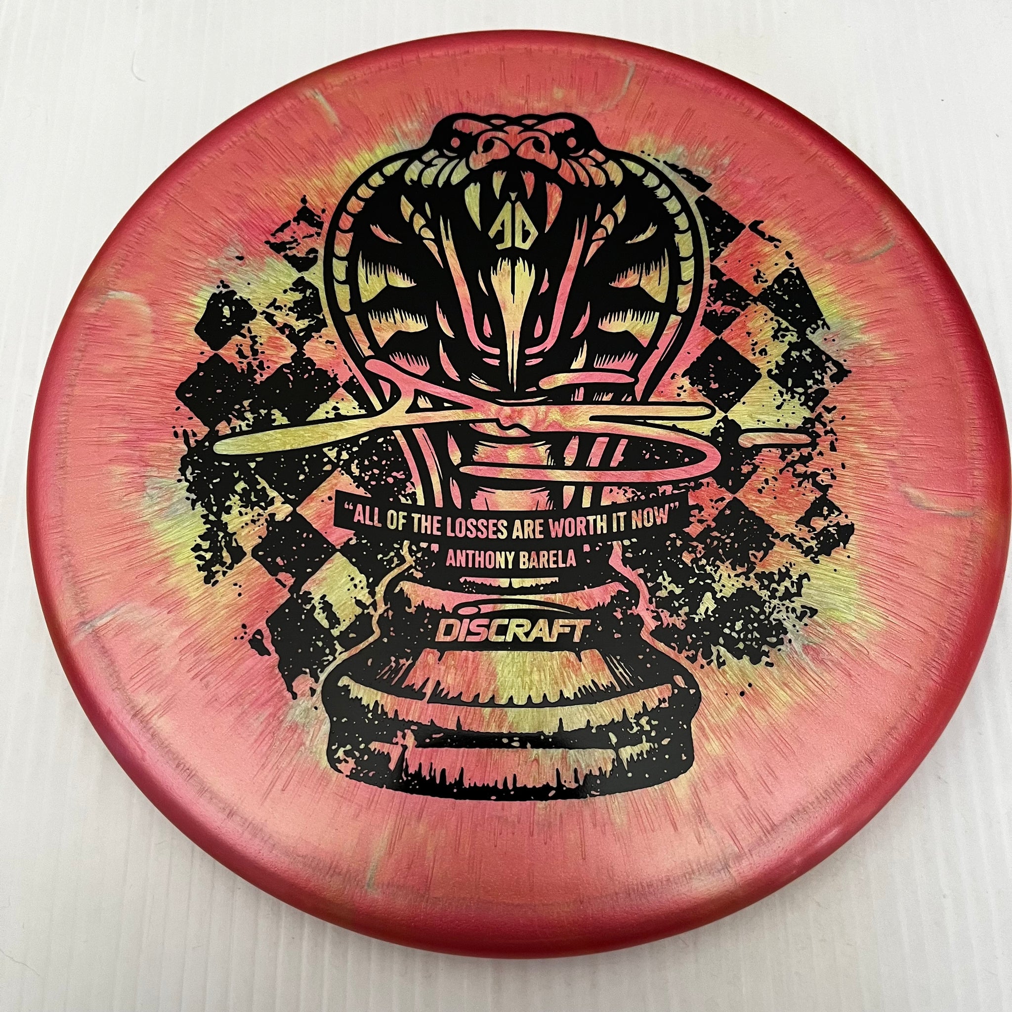 Discraft 2024 Anthony Barela Chess.com Champion Colorshift Ti Titanium Zone 4/3/0/3
