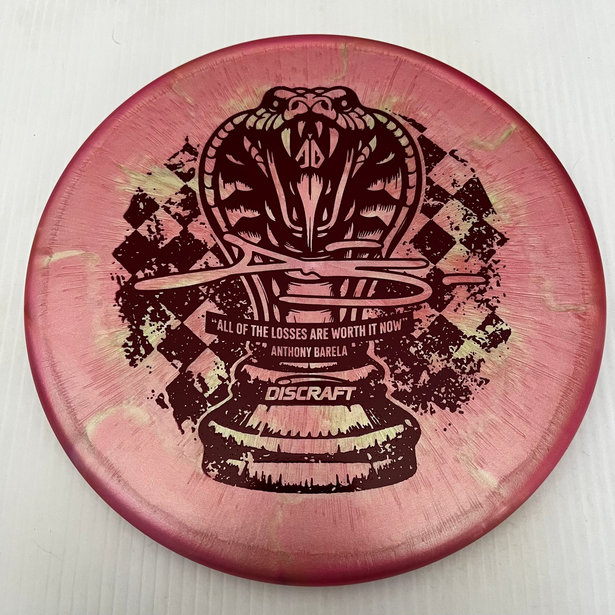 Discraft 2024 Anthony Barela Chess.com Champion Colorshift Ti Titanium Zone 4/3/0/3