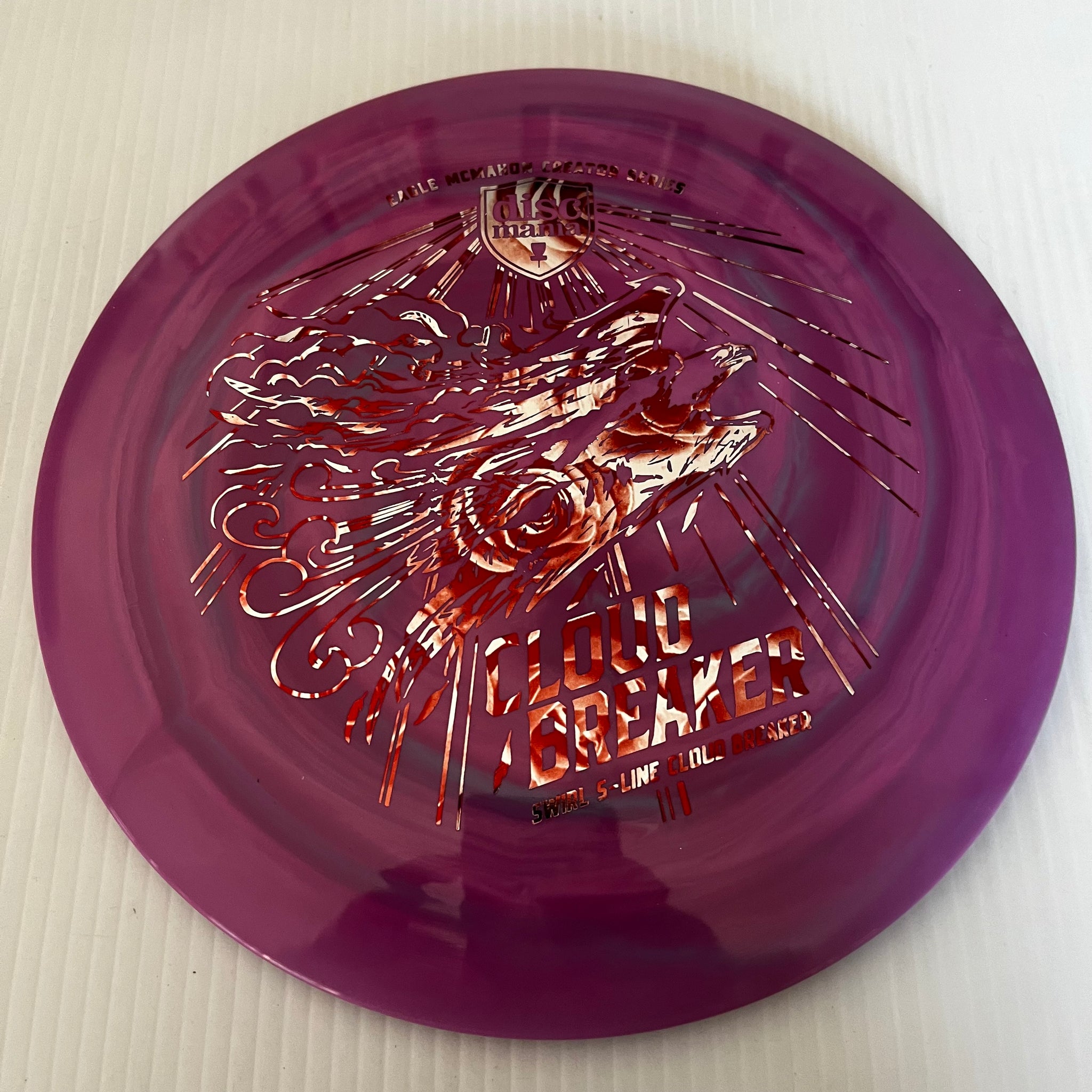 Discmania Final Run Eagle McMahon Creator Series Swirl S-Line Cloud Breaker 12/5/-1/3
