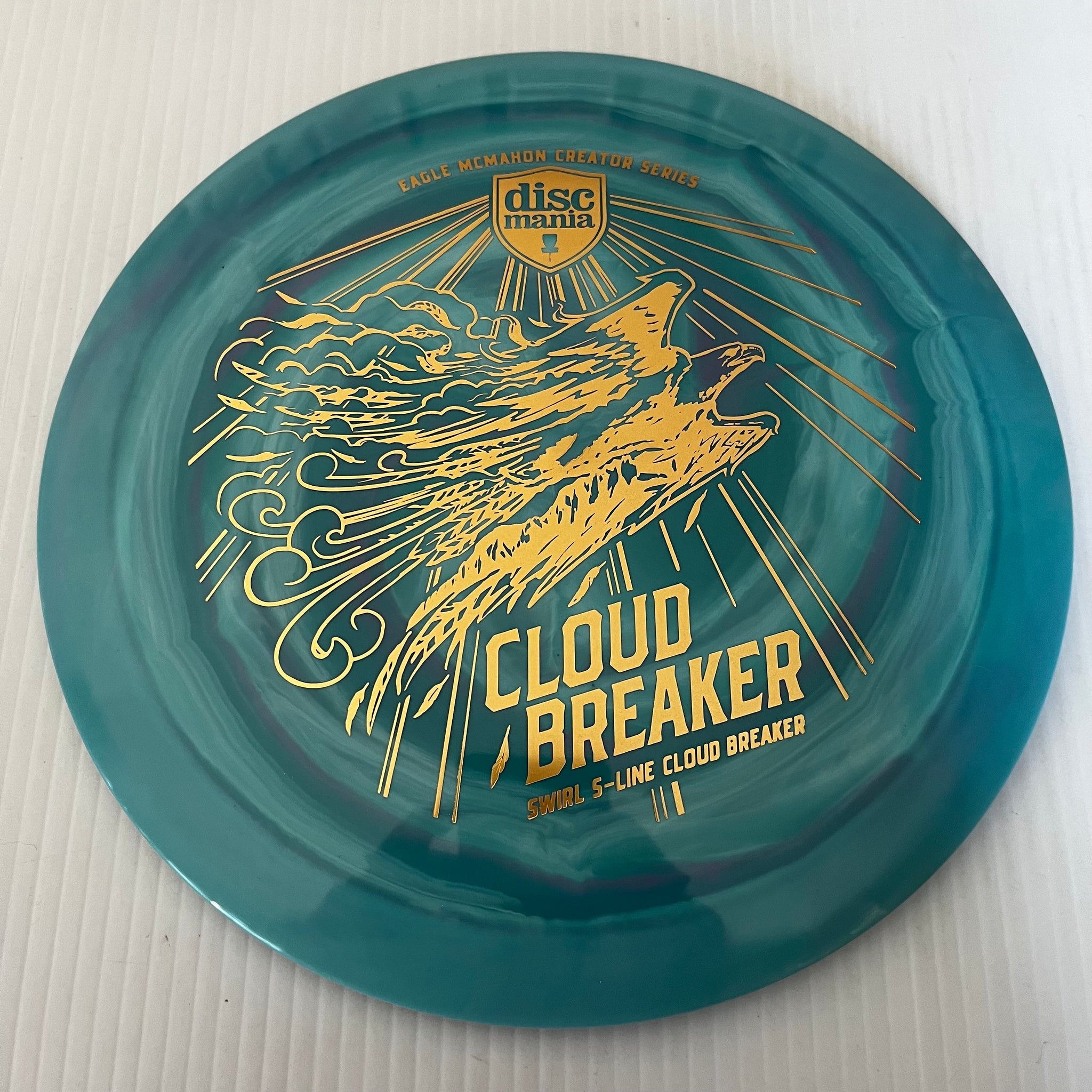 Discmania Final Run Eagle McMahon Creator Series Swirl S-Line Cloud Breaker 12/5/-1/3