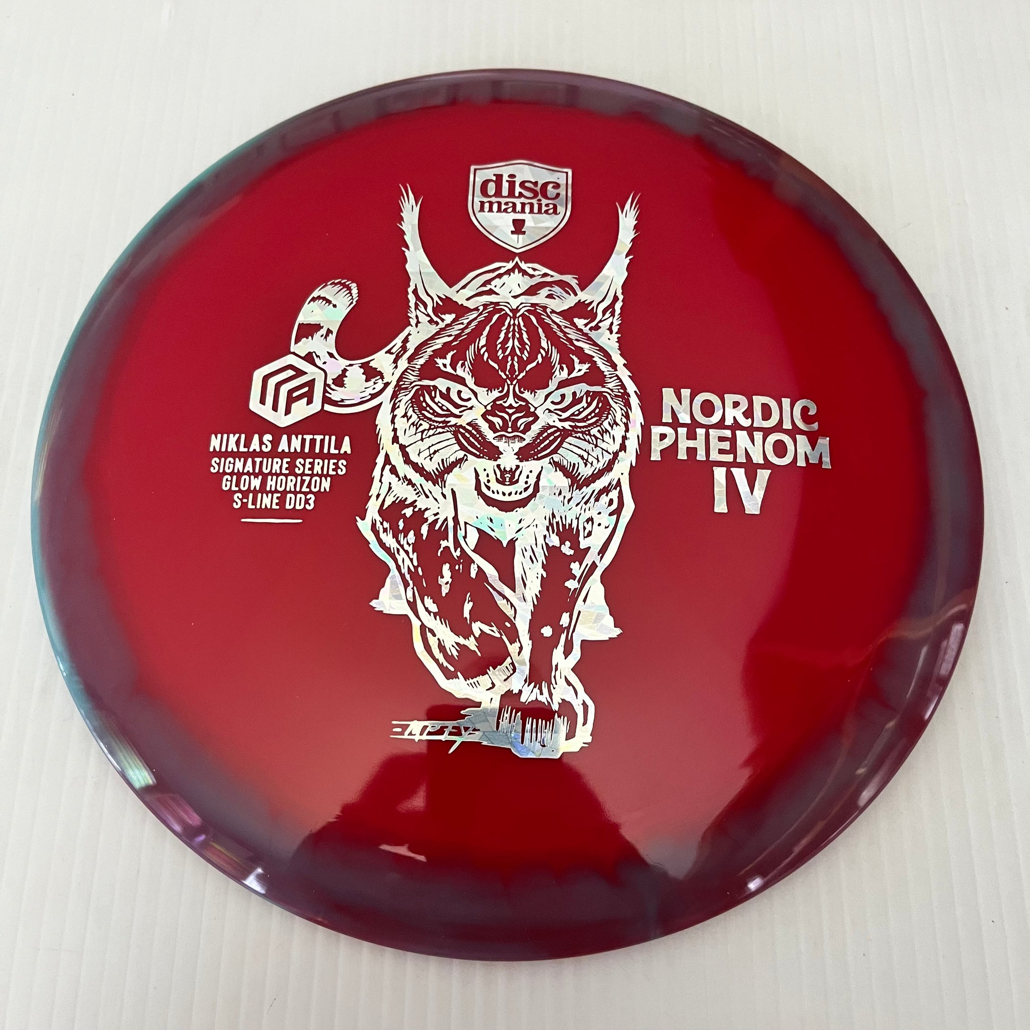 Discmania 2025 Niklas Anttila Signature Series Nordic Phenom 4 Glow Horizon S-Line DD3 12/5/-1/3