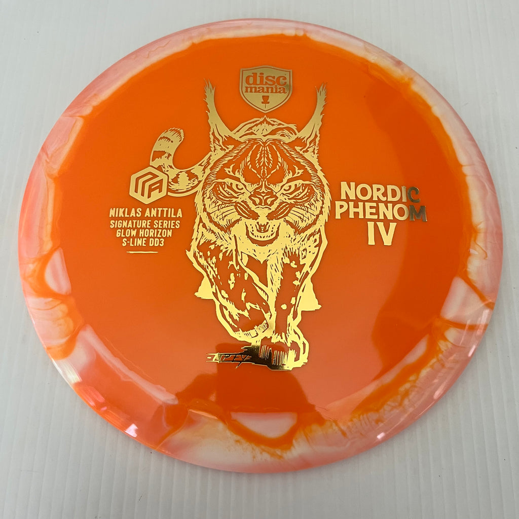Discmania 2025 Niklas Anttila Signature Series Nordic Phenom 4 Glow Horizon S-Line DD3 12/5/-1/3