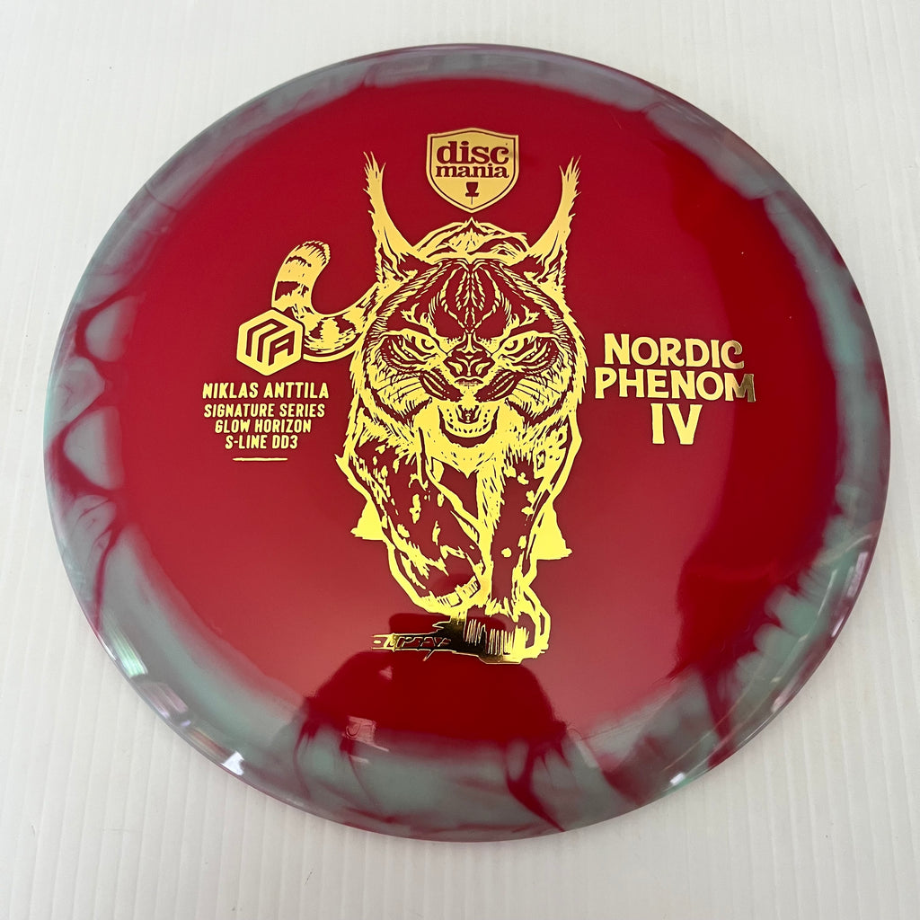 Discmania 2025 Niklas Anttila Signature Series Nordic Phenom 4 Glow Horizon S-Line DD3 12/5/-1/3