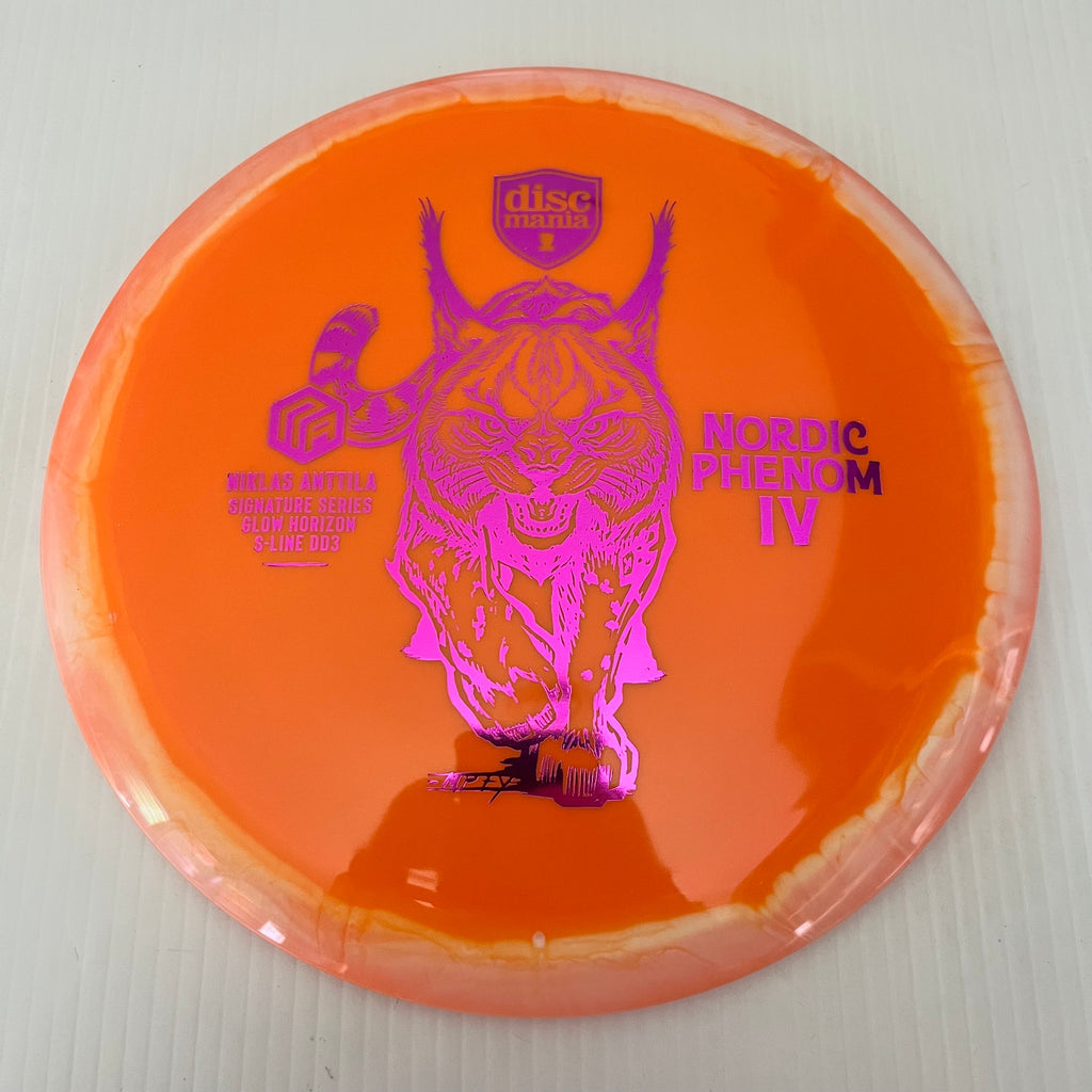 Discmania 2025 Niklas Anttila Signature Series Nordic Phenom 4 Glow Horizon S-Line DD3 12/5/-1/3