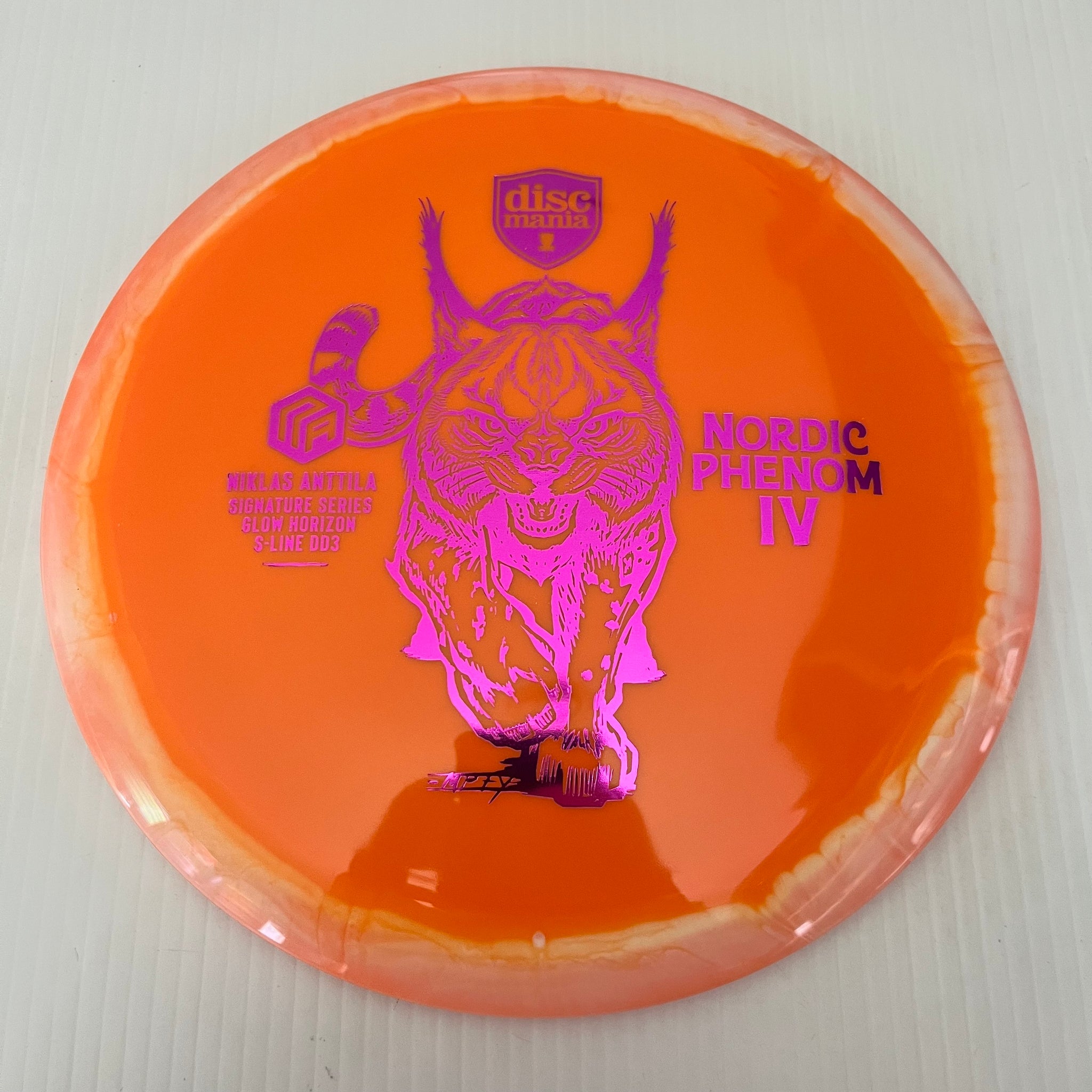 Discmania 2025 Niklas Anttila Signature Series Nordic Phenom 4 Glow Horizon S-Line DD3 12/5/-1/3