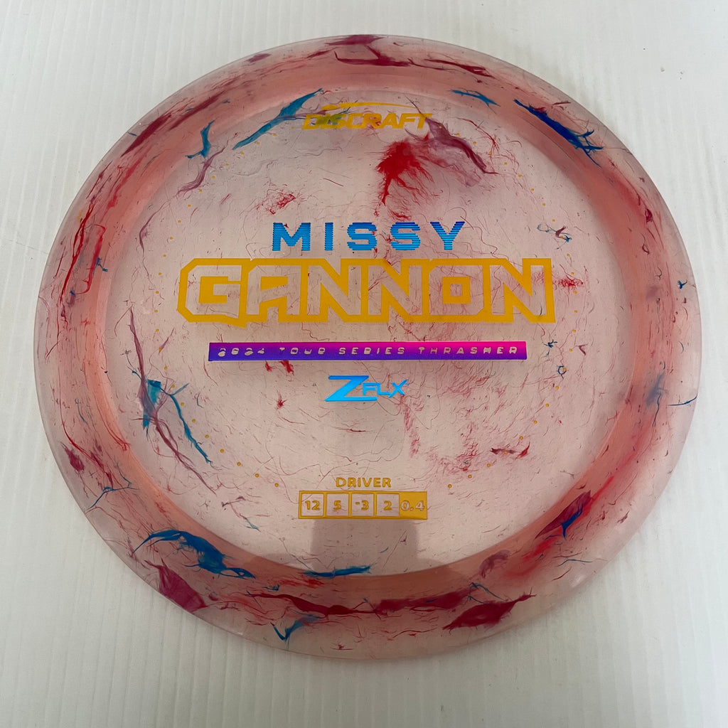 Discraft 2024 Missy Gannon Tour Series Jawbreaker Z FLX Thrasher 12/5/-3/2