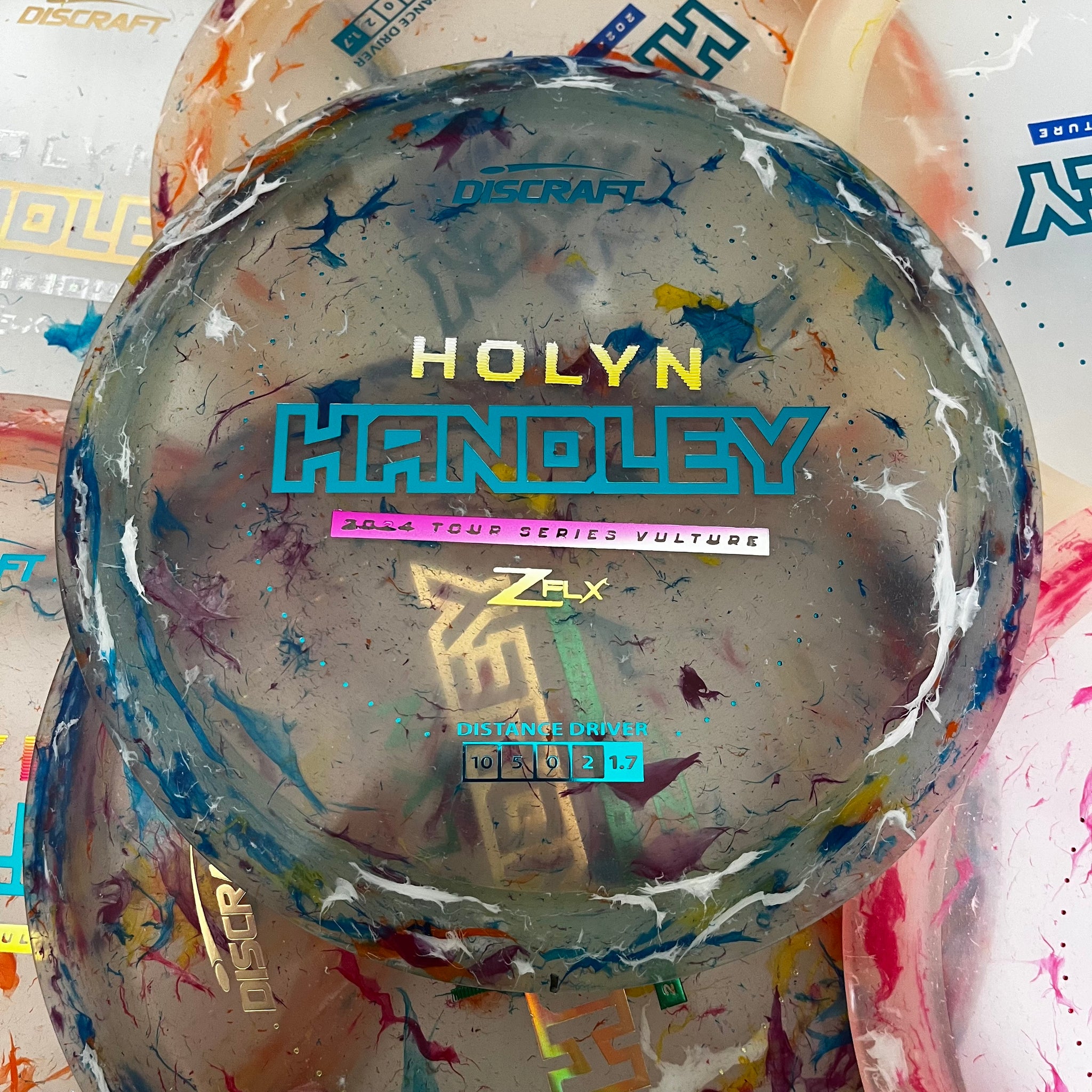 Discraft 2024 Holyn Handley Tour Series Jawbreaker Z FLX Vulture 10/5/0/2