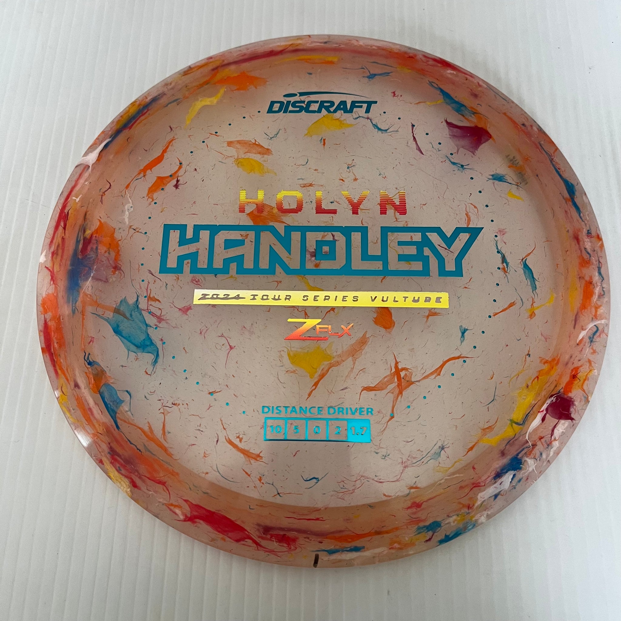 Discraft 2024 Holyn Handley Tour Series Jawbreaker Z FLX Vulture 10/5/0/2
