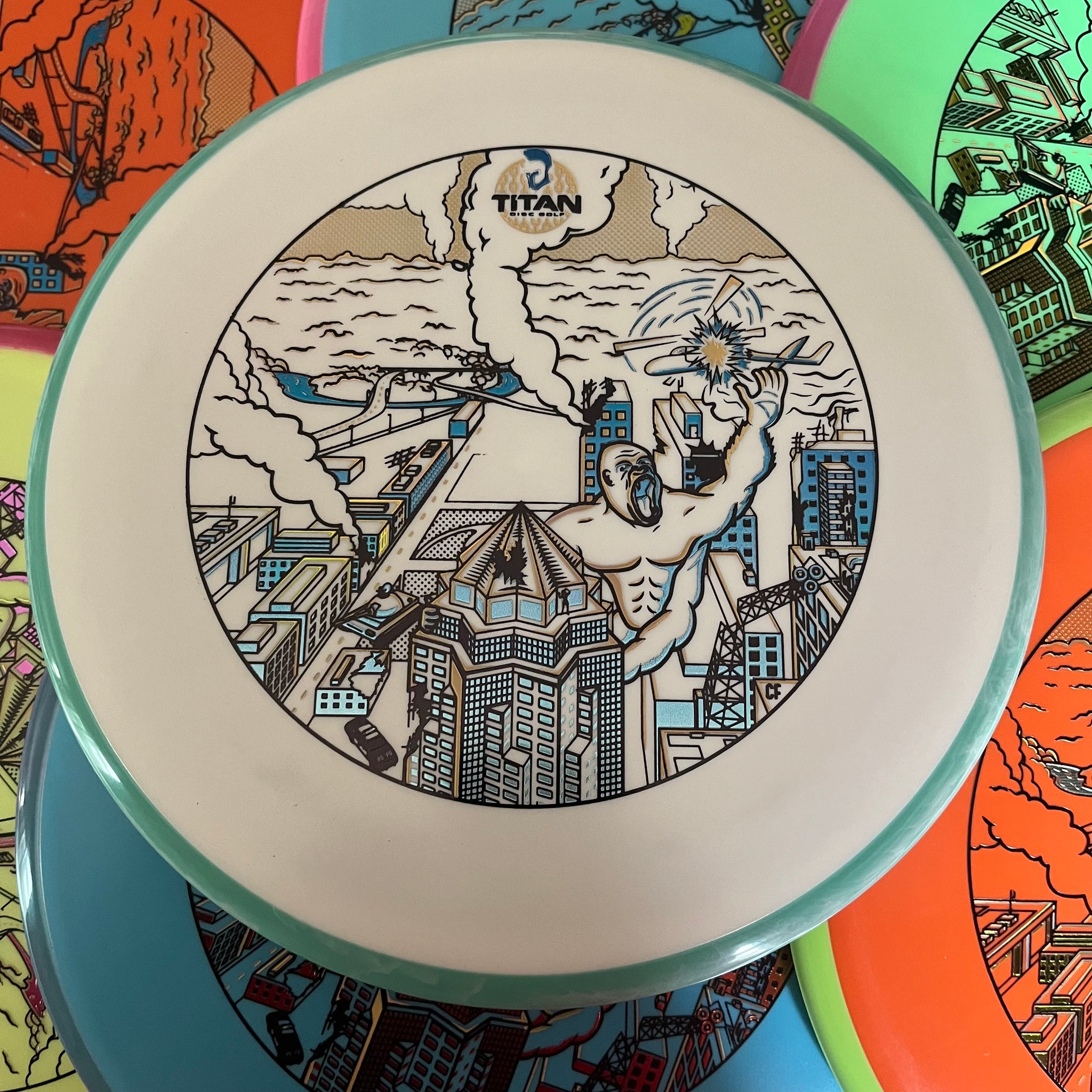 Axiom Limited Edition "King Kong Des Moines" Cory Fausch Designed Fission Hex 5/5/-1/1