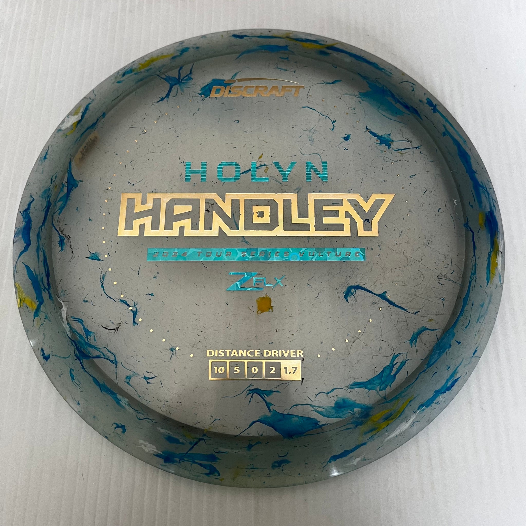 Discraft 2024 Holyn Handley Tour Series Jawbreaker Z FLX Vulture 10/5/0/2