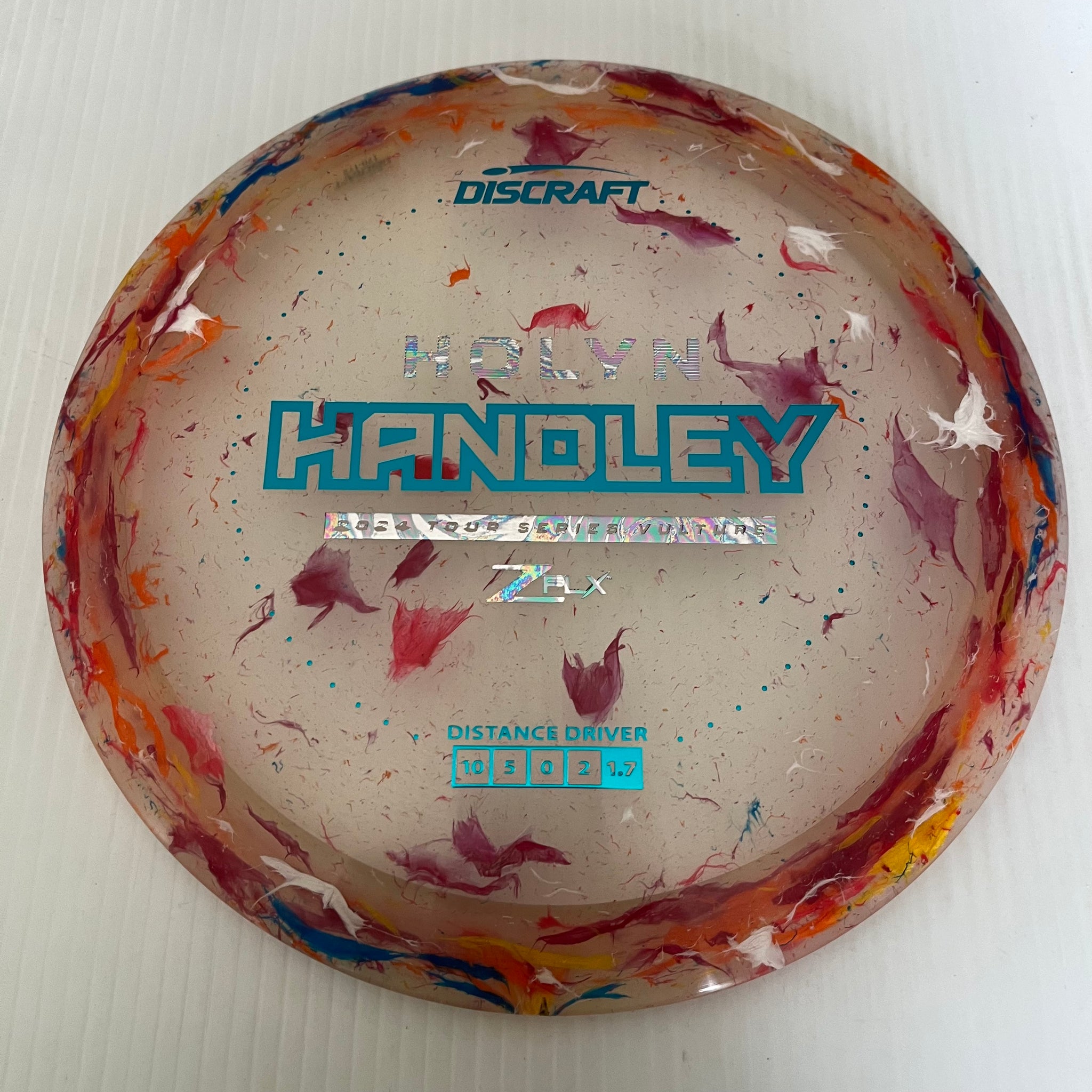 Discraft 2024 Holyn Handley Tour Series Jawbreaker Z FLX Vulture 10/5/0/2