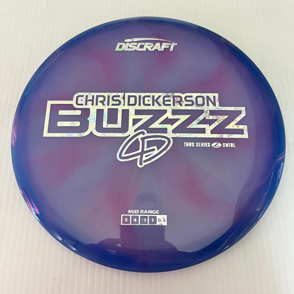 Discraft 2025 Chris Dickerson Tour Series Z Swirl Blend Buzzz 5/4/-1/1