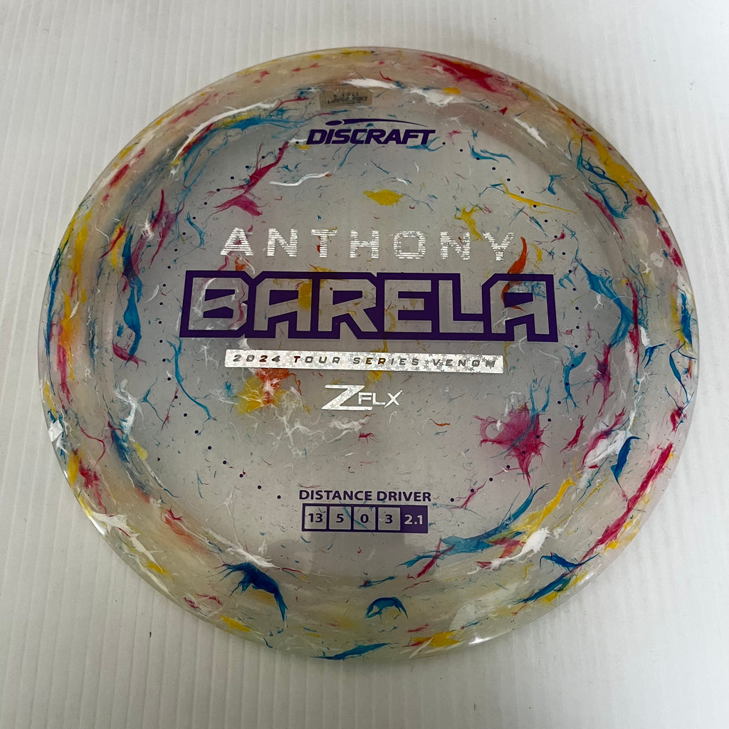 Discraft 2024 Anthony Barela Tour Series Jawbreaker Z FLX Venom 13/5/0/3