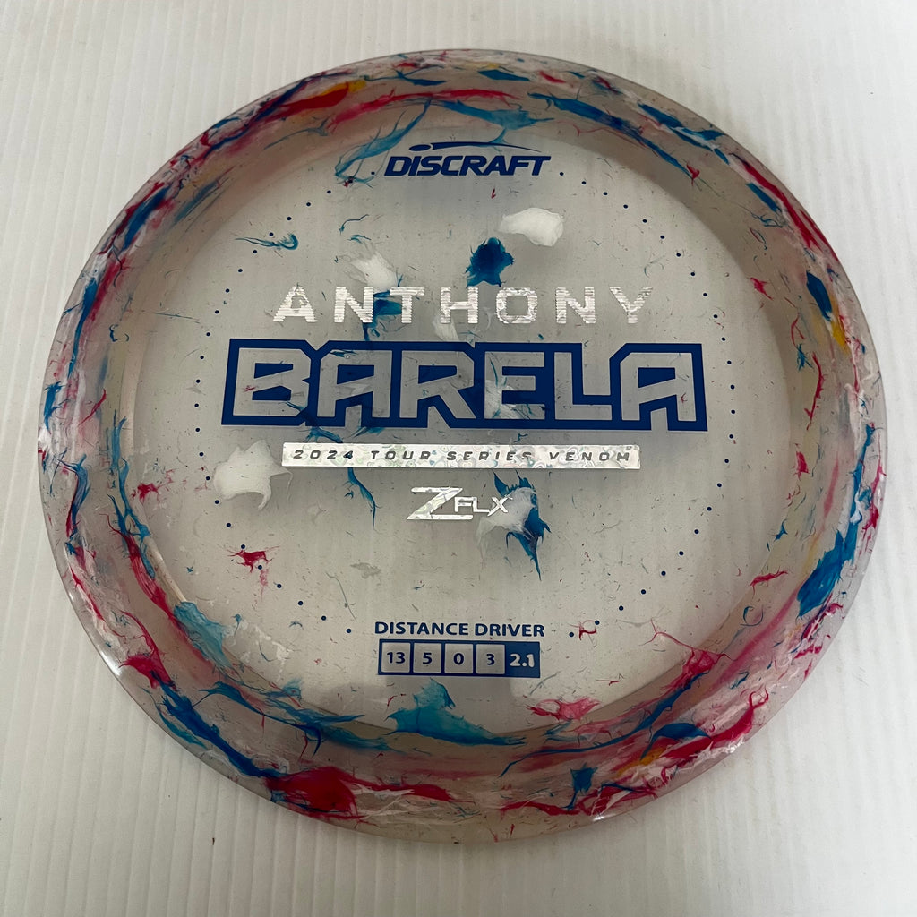 Discraft 2024 Anthony Barela Tour Series Jawbreaker Z FLX Venom 13/5/0/3