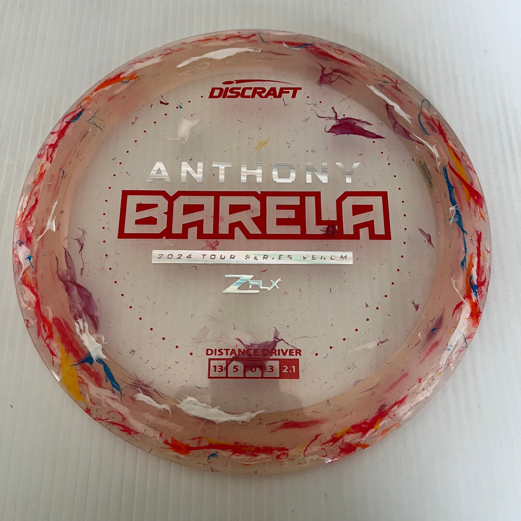 Discraft 2024 Anthony Barela Tour Series Jawbreaker Z FLX Venom 13/5/0/3