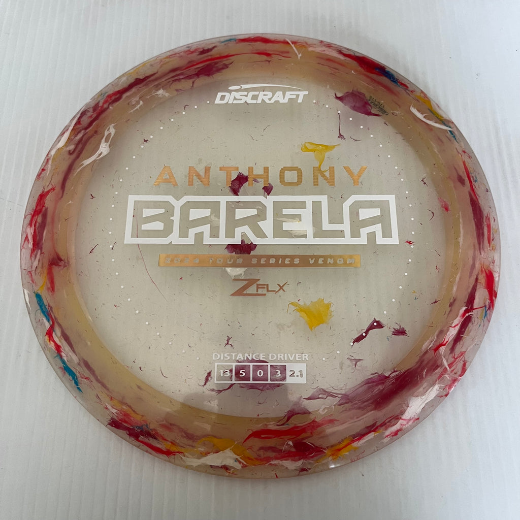 Discraft 2024 Anthony Barela Tour Series Jawbreaker Z FLX Venom 13/5/0/3