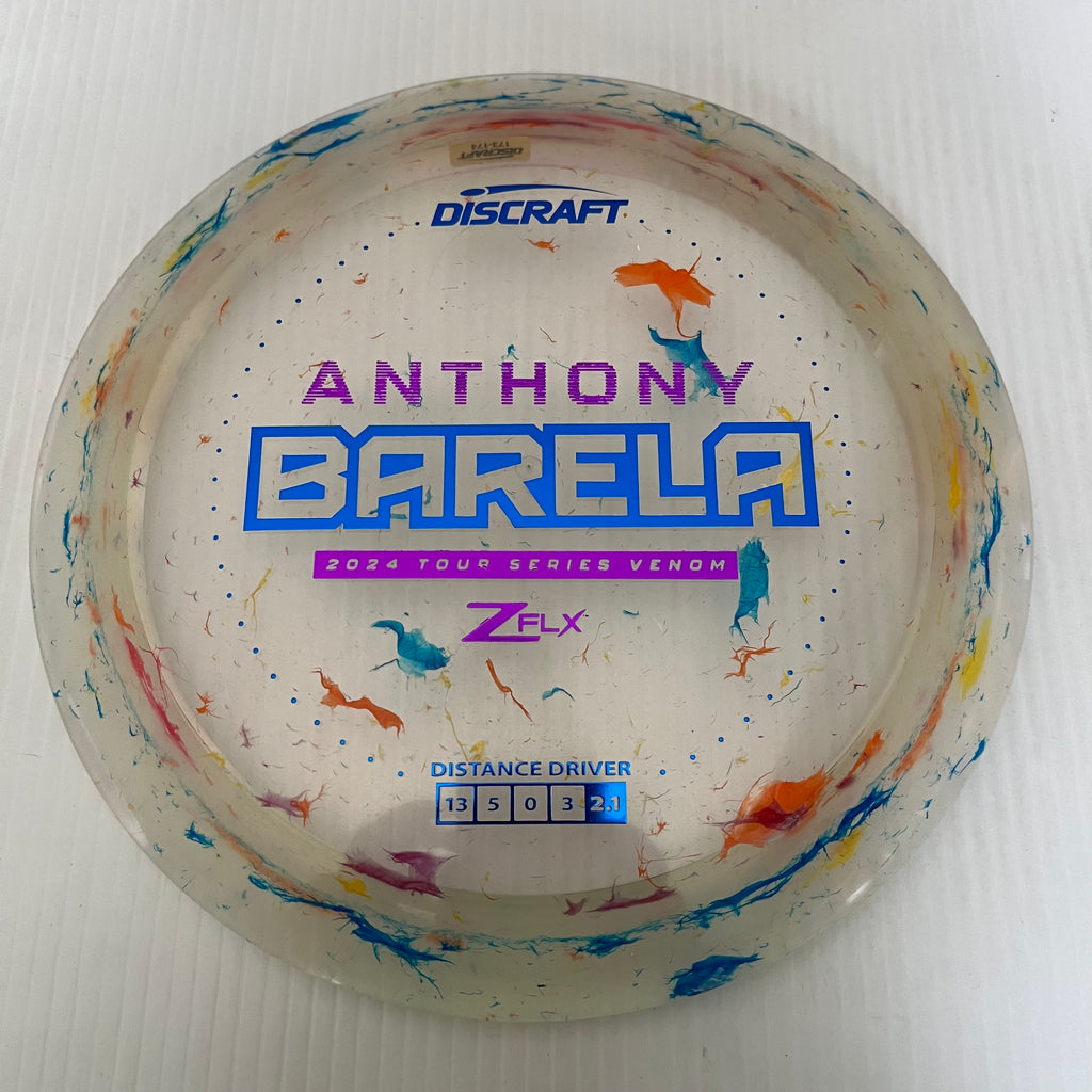 Discraft 2024 Anthony Barela Tour Series Jawbreaker Z FLX Venom 13/5/0/3