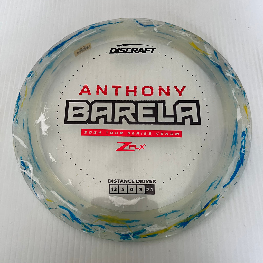 Discraft 2024 Anthony Barela Tour Series Jawbreaker Z FLX Venom 13/5/0/3